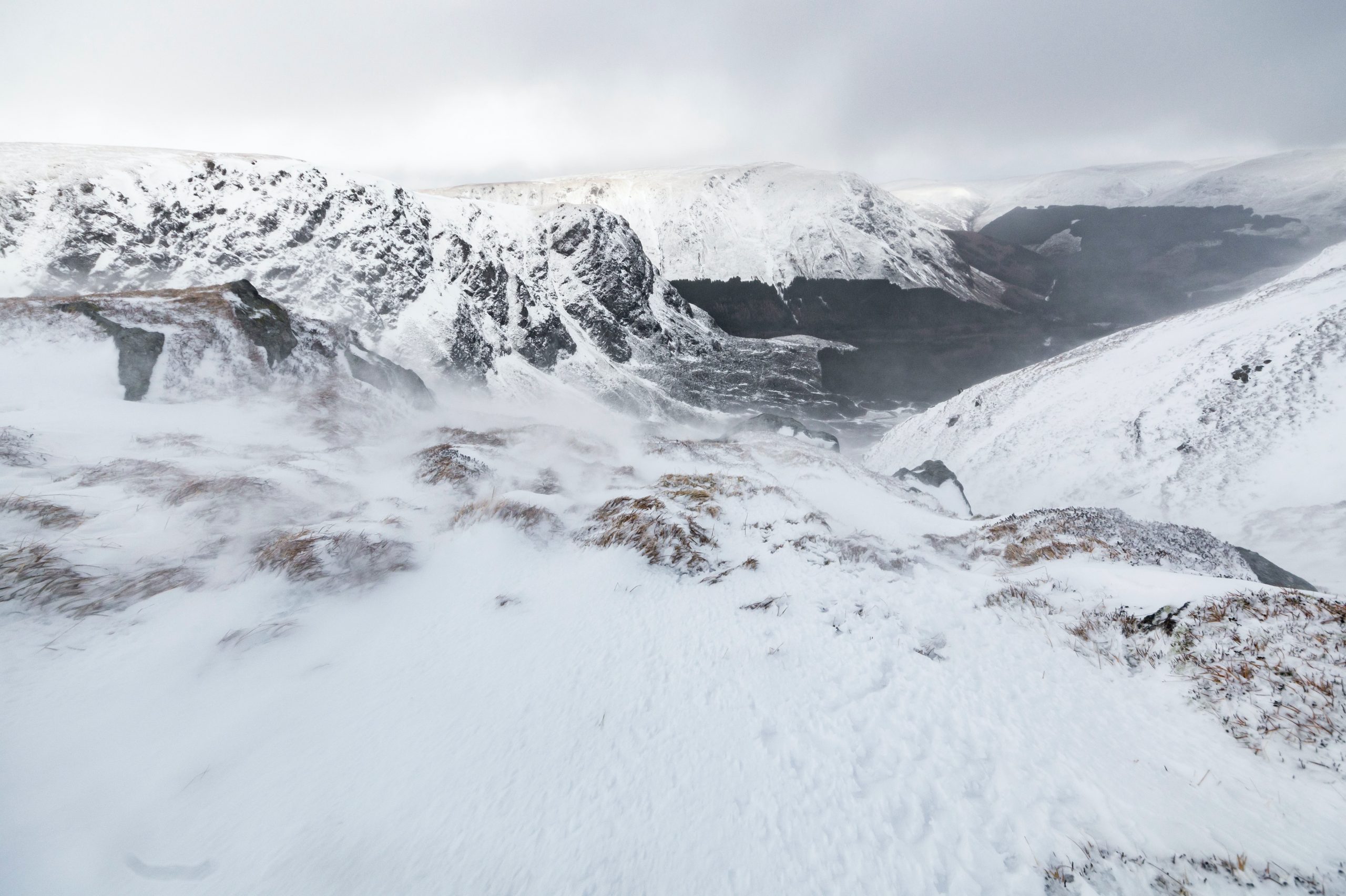 Cairngorm Mountain in snow