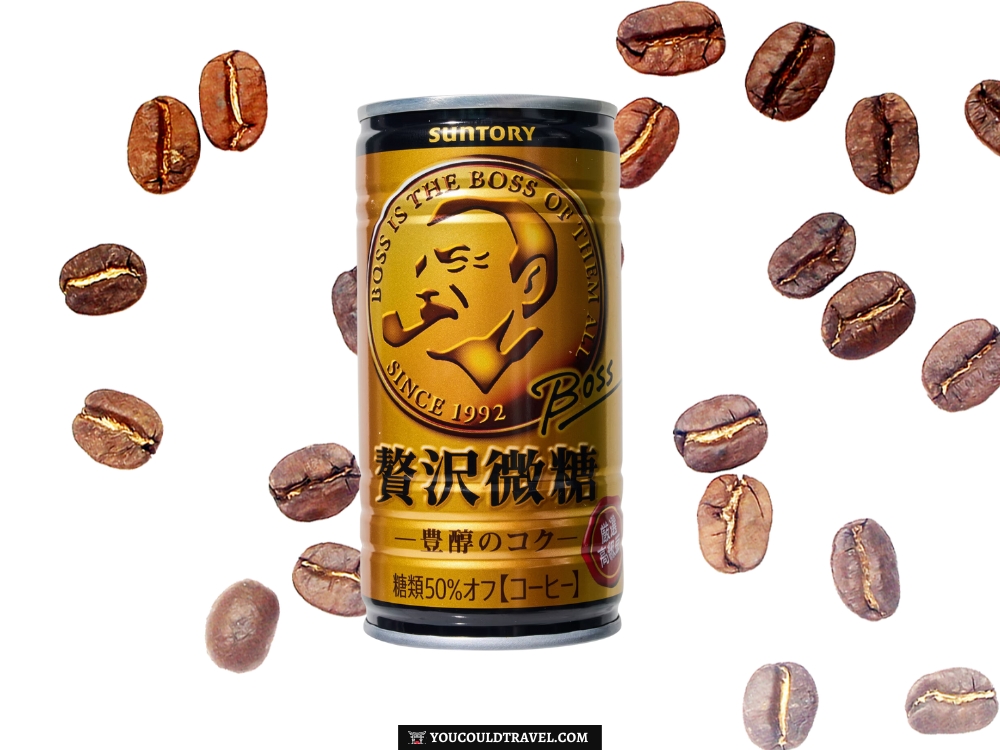 Can of Boss coffee