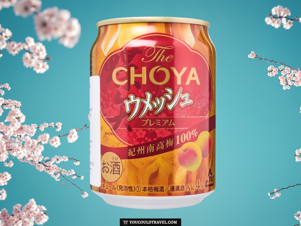 Can of Choya umeshu