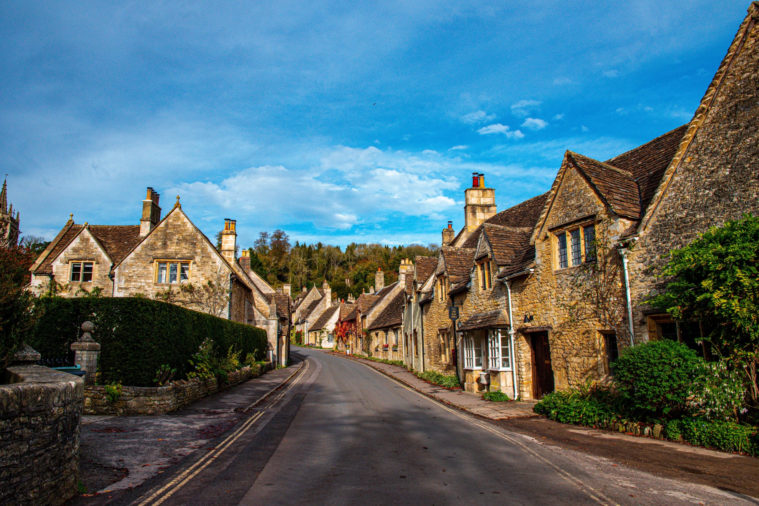 Castle Combo Village in cotswolds