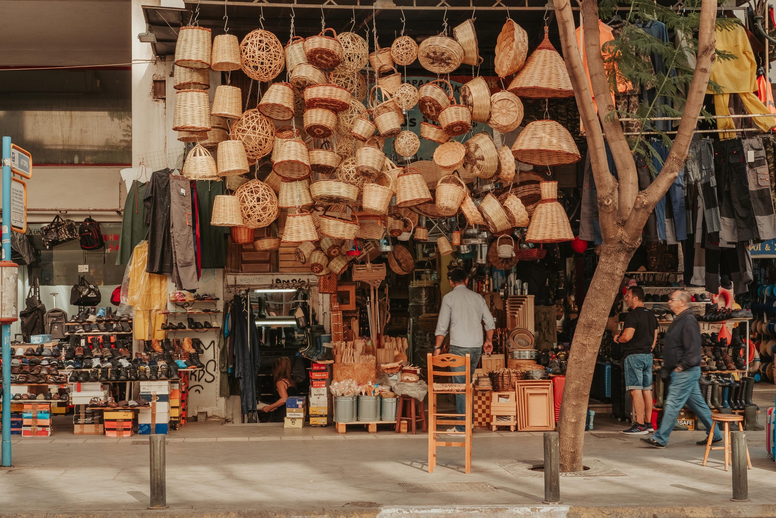 Central market in Athens