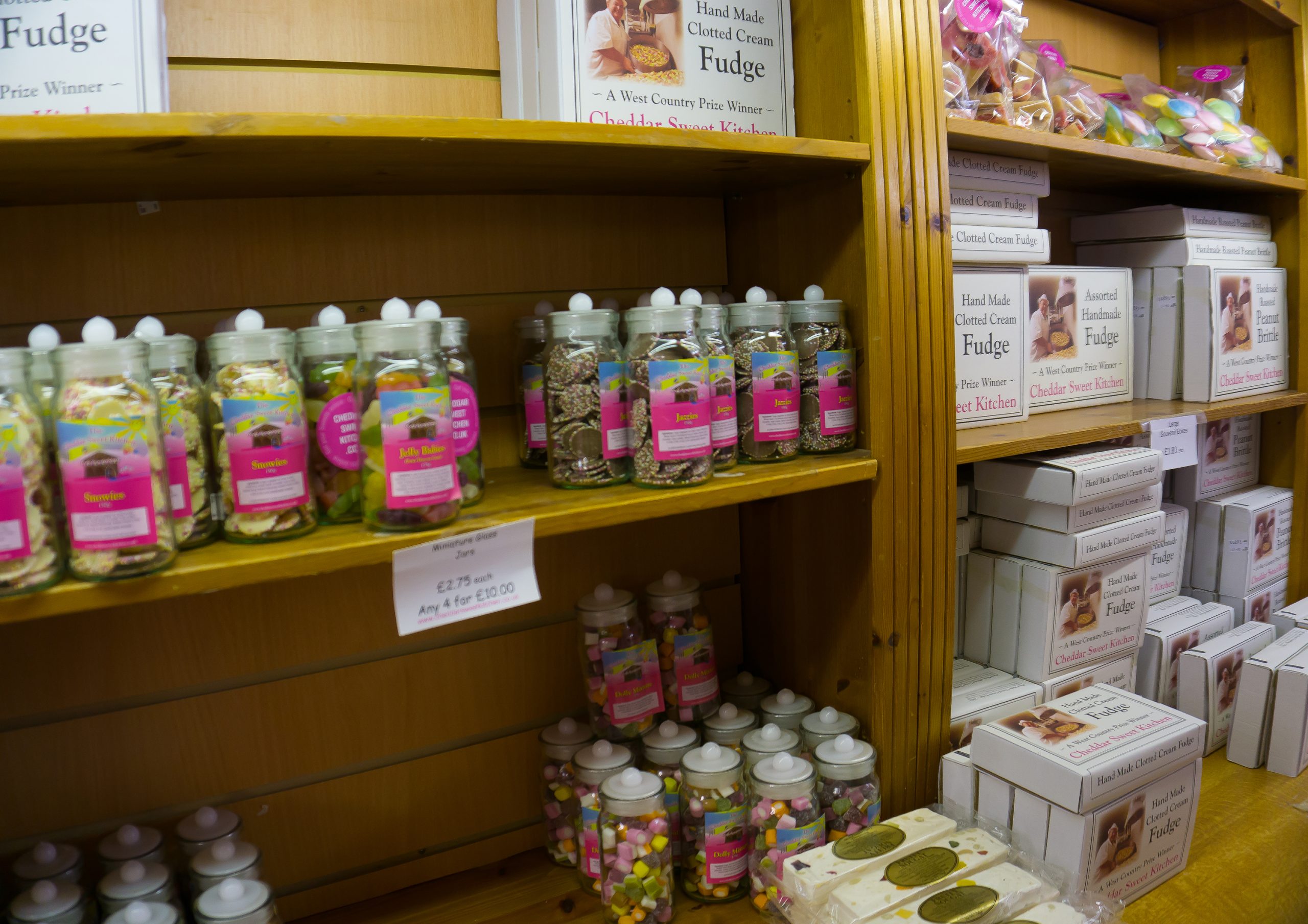 Cheddar Gorge Fudge Sweets Cheddar Gorge Fudge Sweets