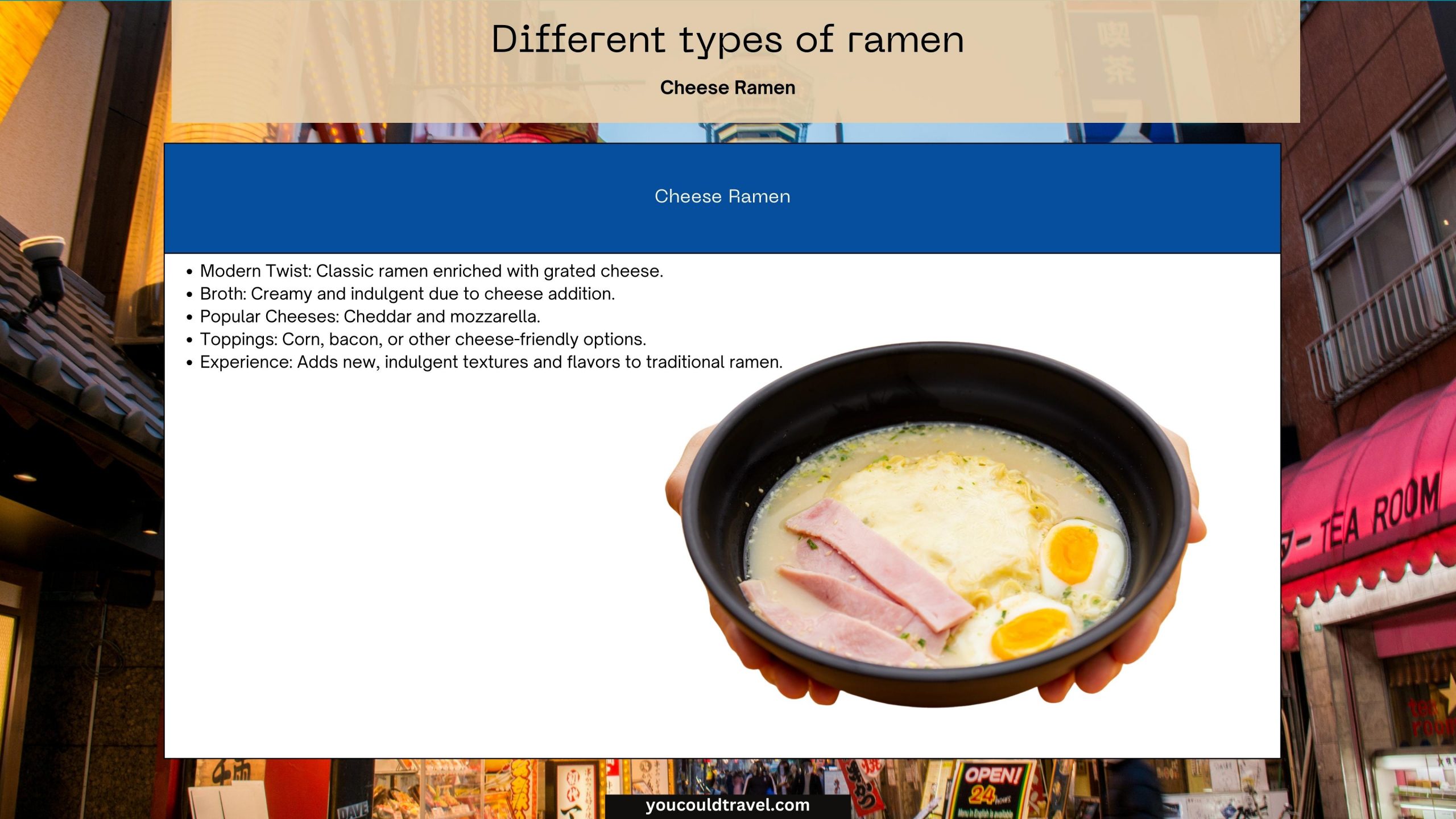 Cheese ramen Cheese ramen