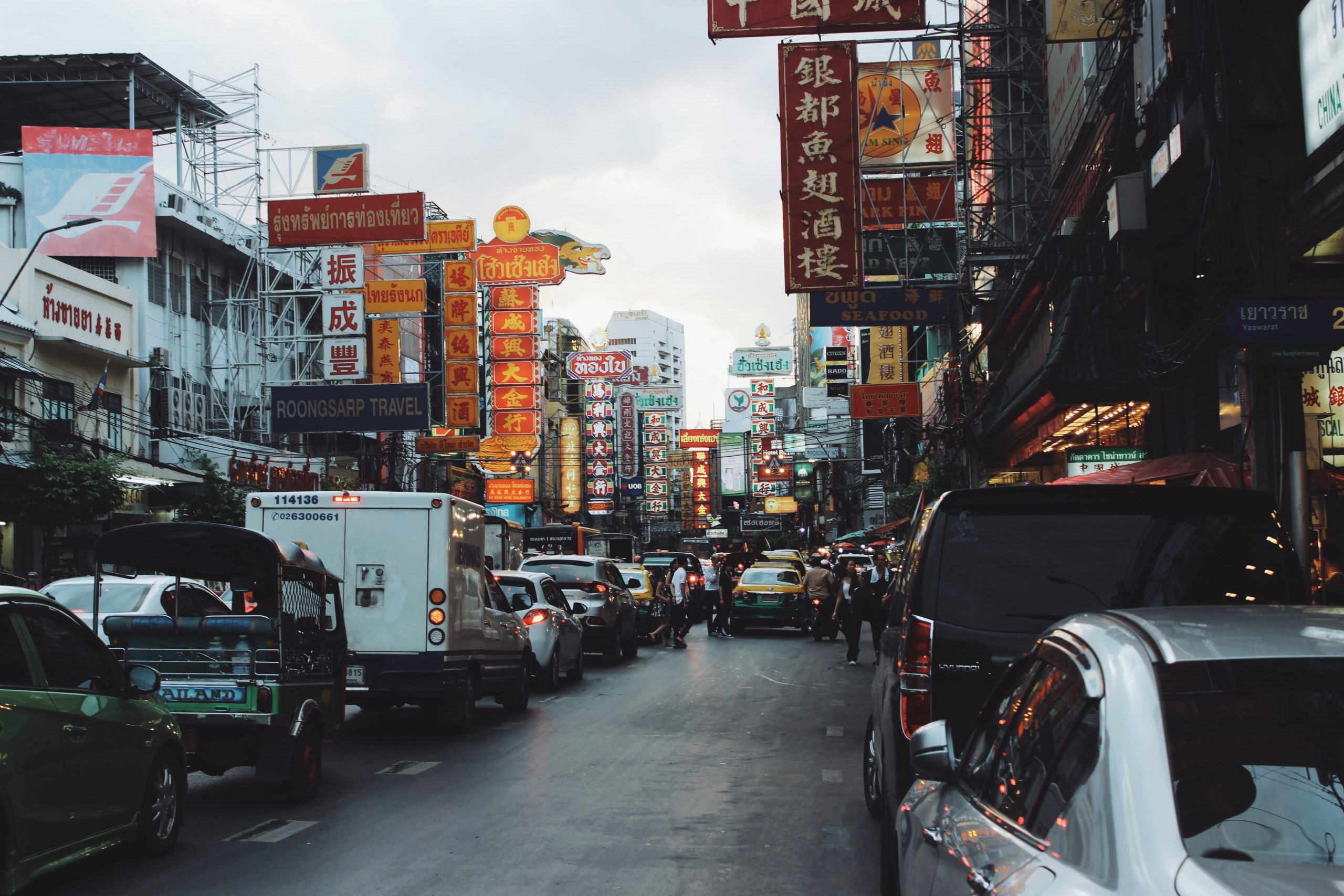 Chinatown during the day in Bangkok Chinatown during the day in Bangkok