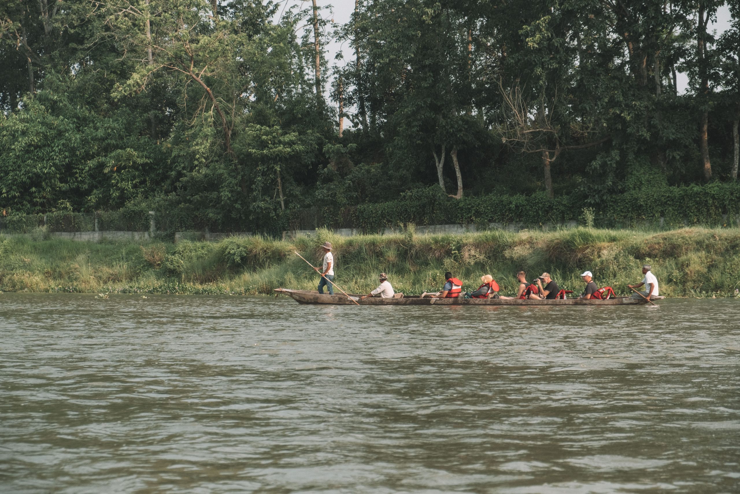 Chitwan national park in Nepal