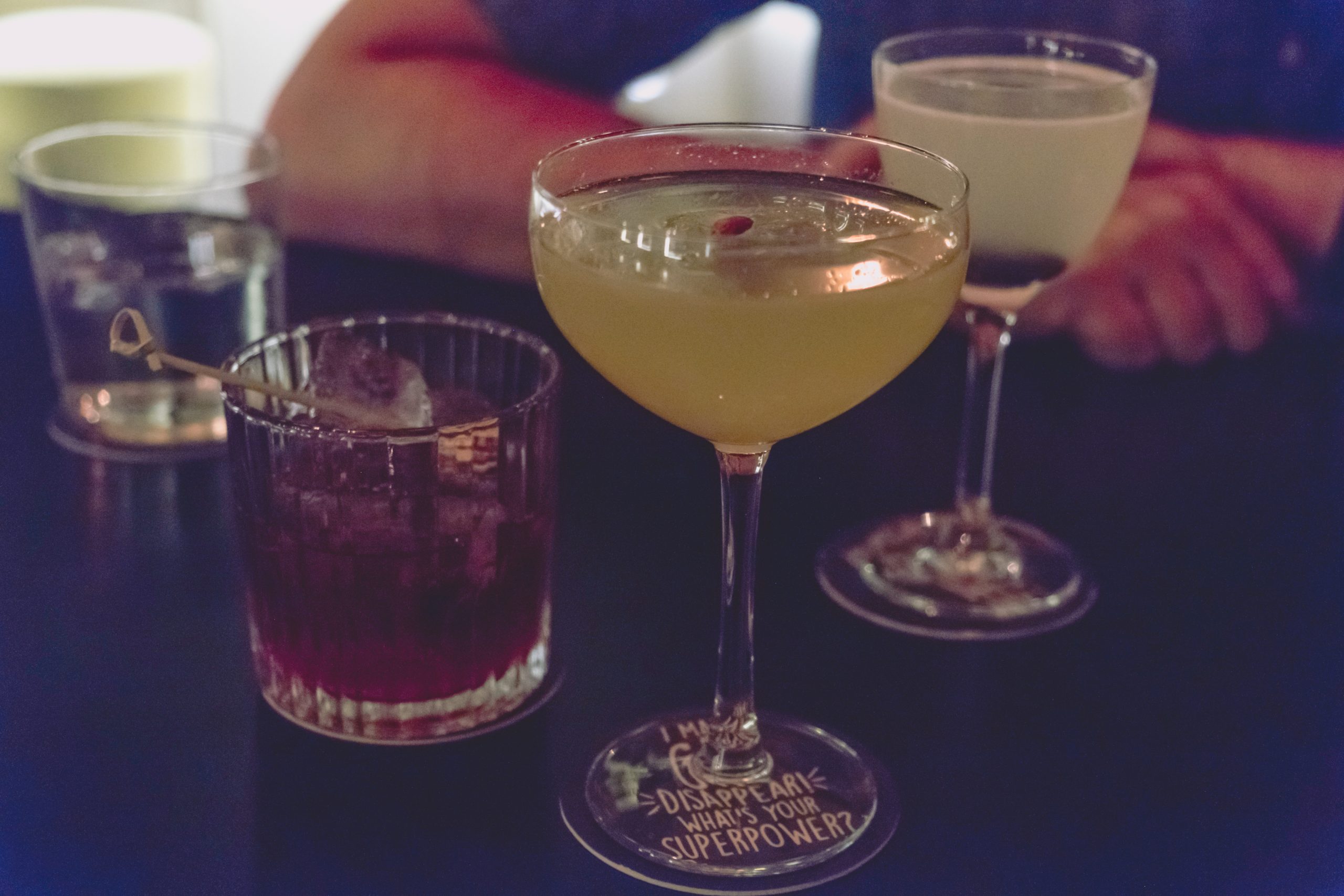Cocktails at the gin joint Cocktails at the gin joint