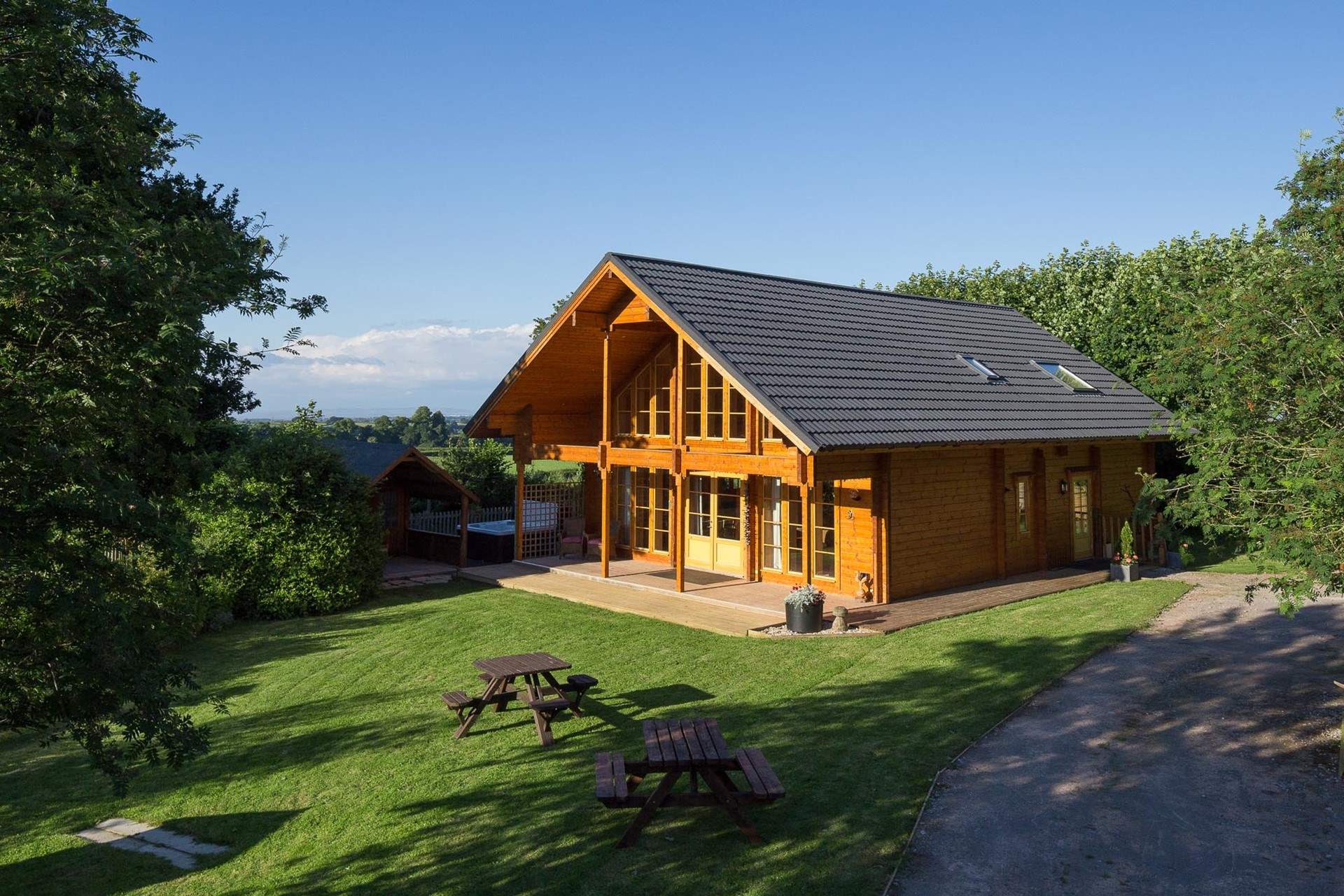 Coombe Lodge in Somerset - picture by Classic Cottages Coombe Lodge in Somerset - picture by Classic Cottages
