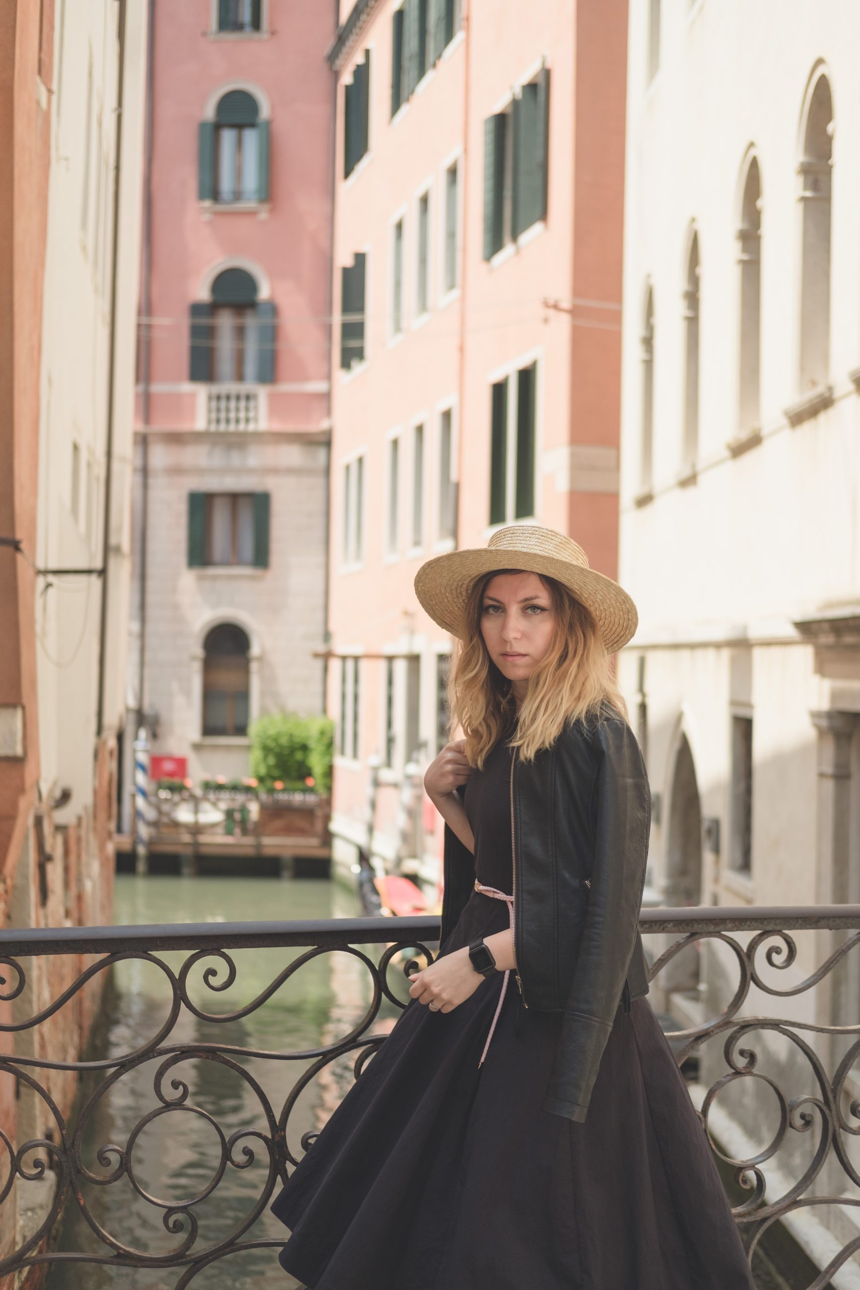 Cory enjoying Venice