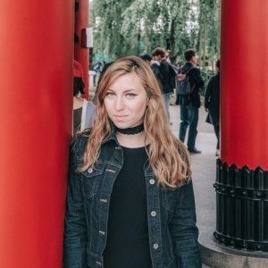 Cory from You Could Travel entering Senso-ji in Tokyo, Japan