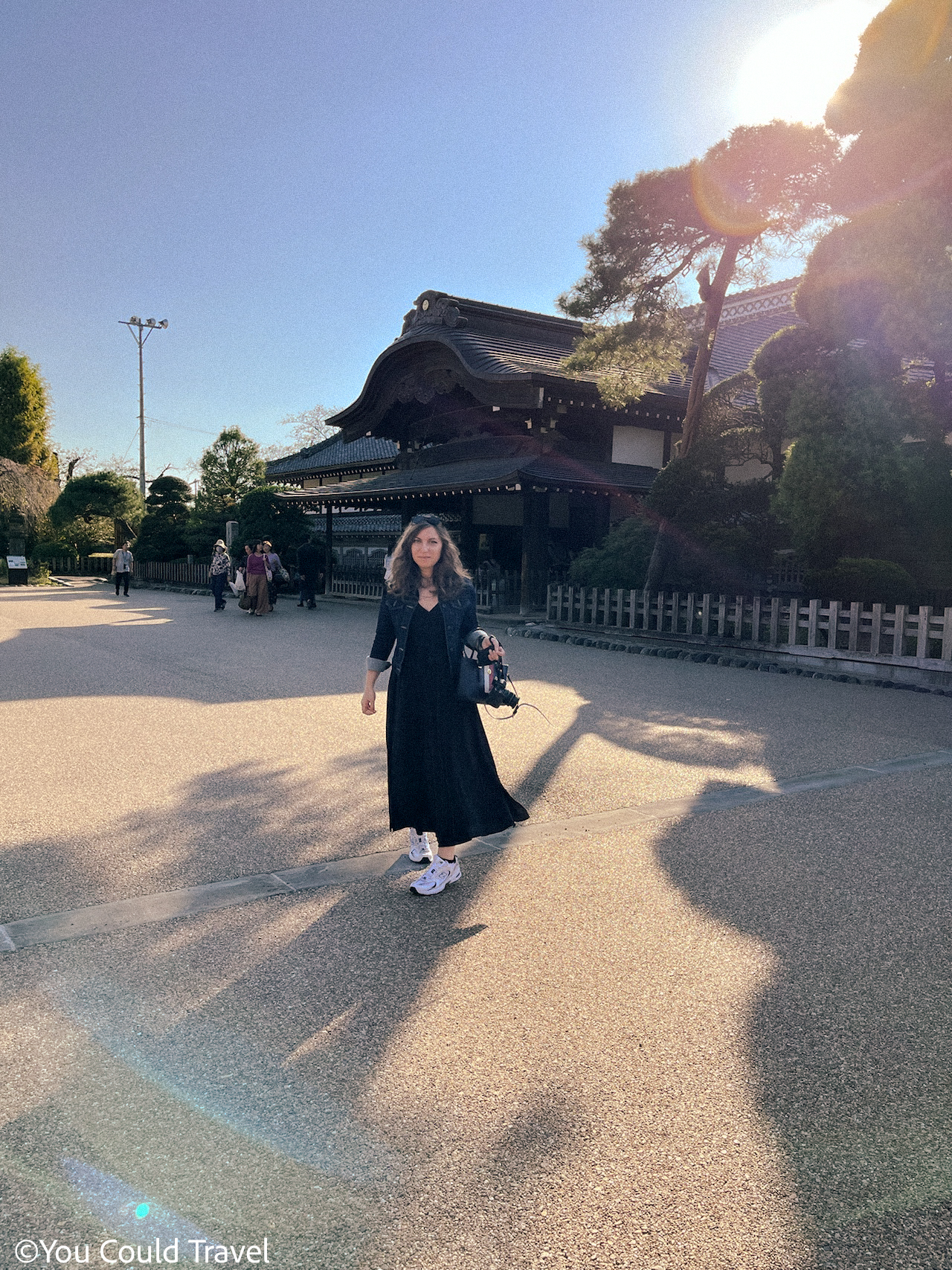 Cory from You Could Travel exploring Kawagoe