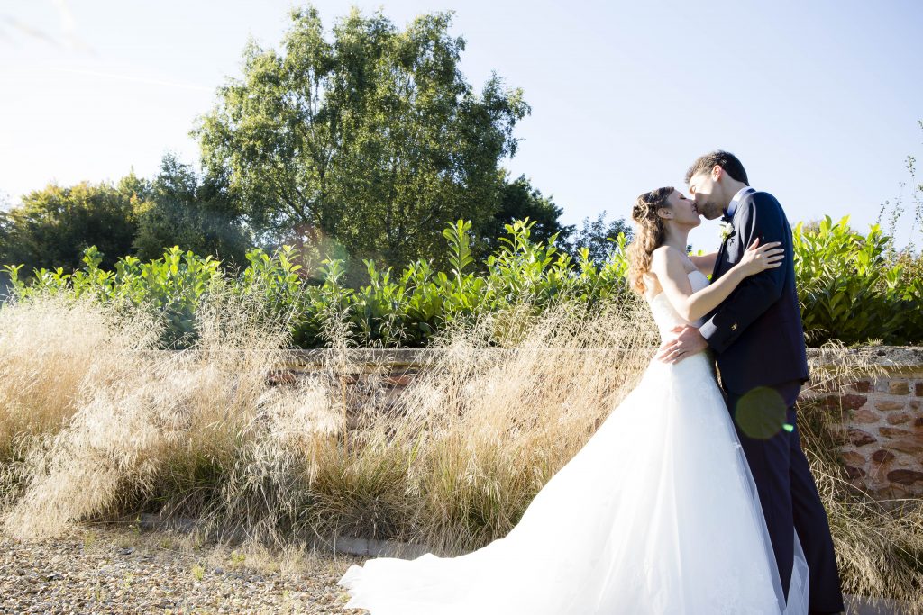 Cory and Greg from You Could Travel captured kissing during their wedding in Bristol, UK