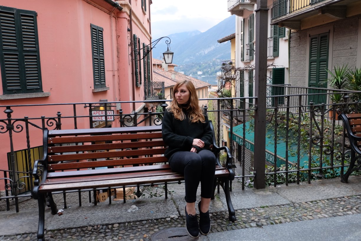 Cory in Lake Como, Bellagio Italy 