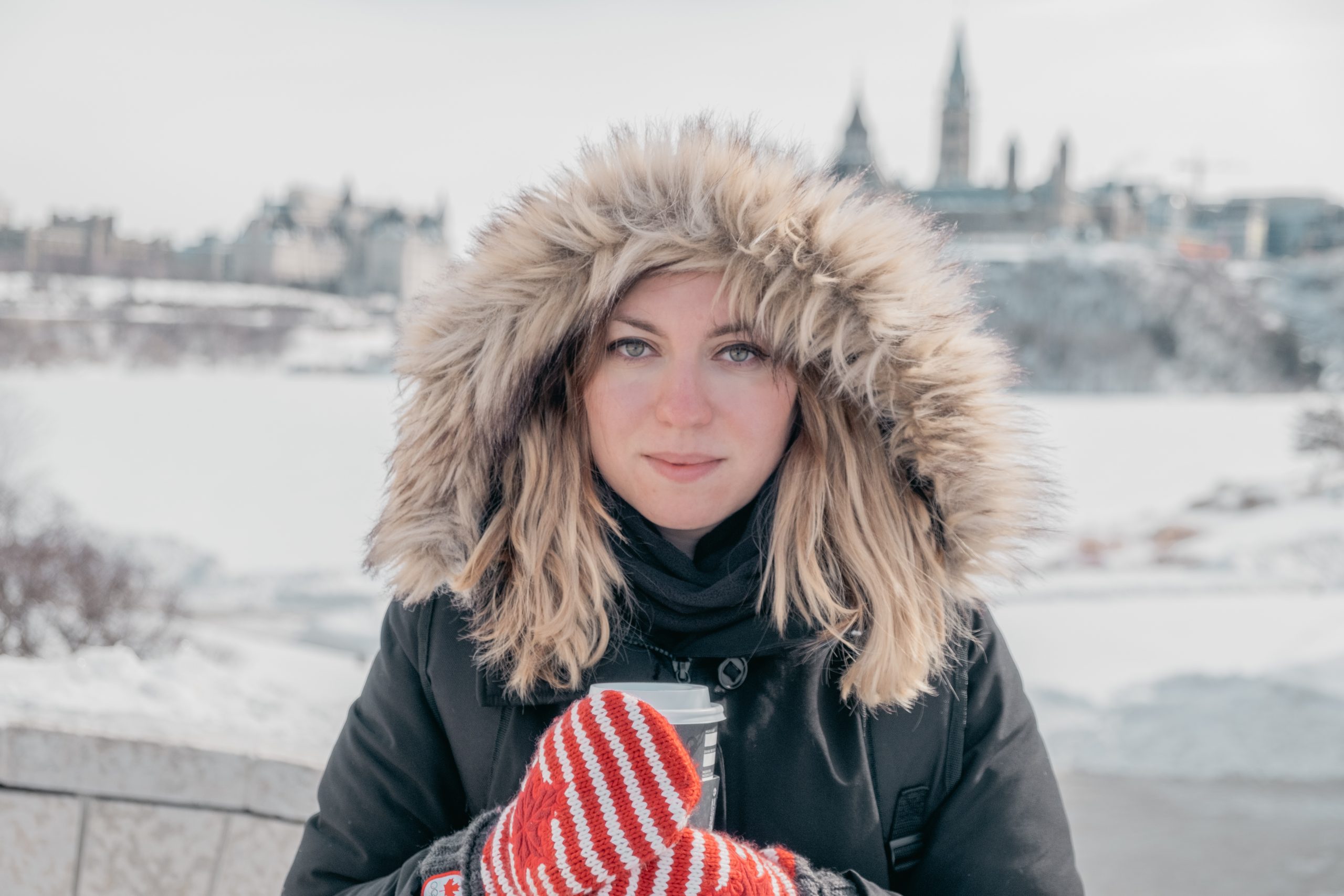 Cory Portrait Ottawa Winterlude - travel makeup that works all seasons