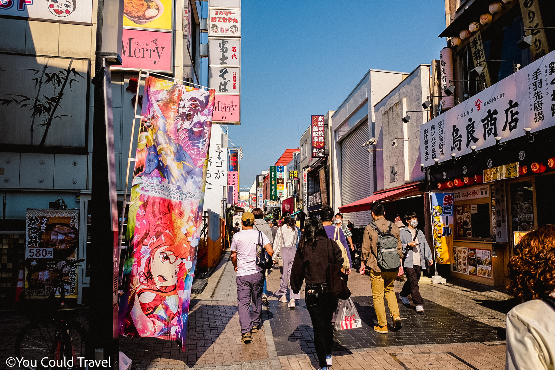 Crea mall shopping street in Kawagoe Crea mall shopping street in Kawagoe