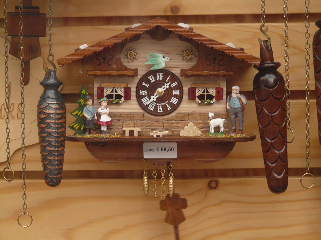 Cuckoo Clocks souvenirs from Germany