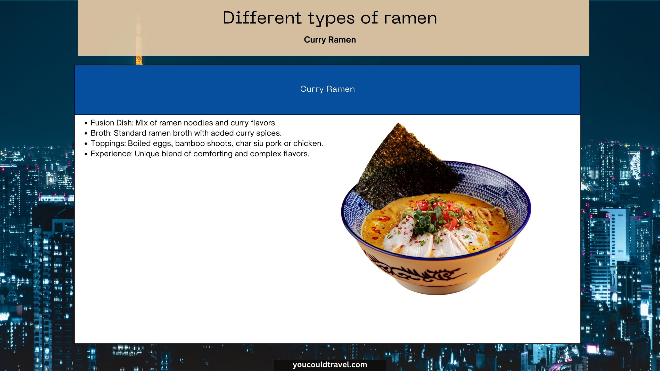 Curry Ramen Curry Ramen