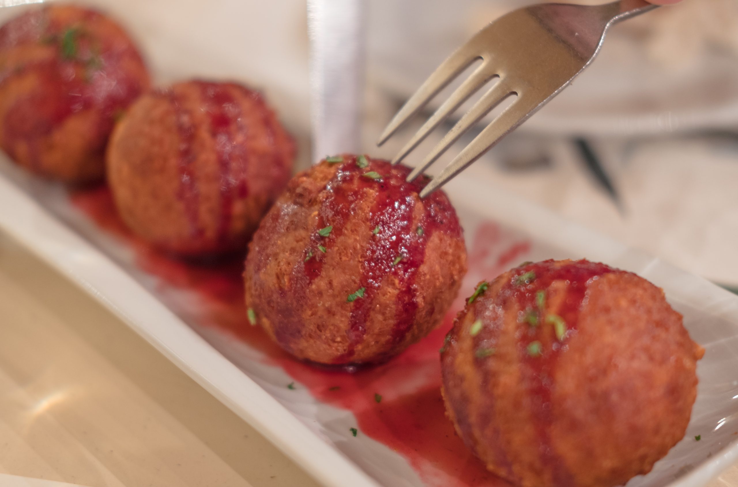 Delicious cheese balls at Lithos Taverna Delicious cheese balls at Lithos Taverna