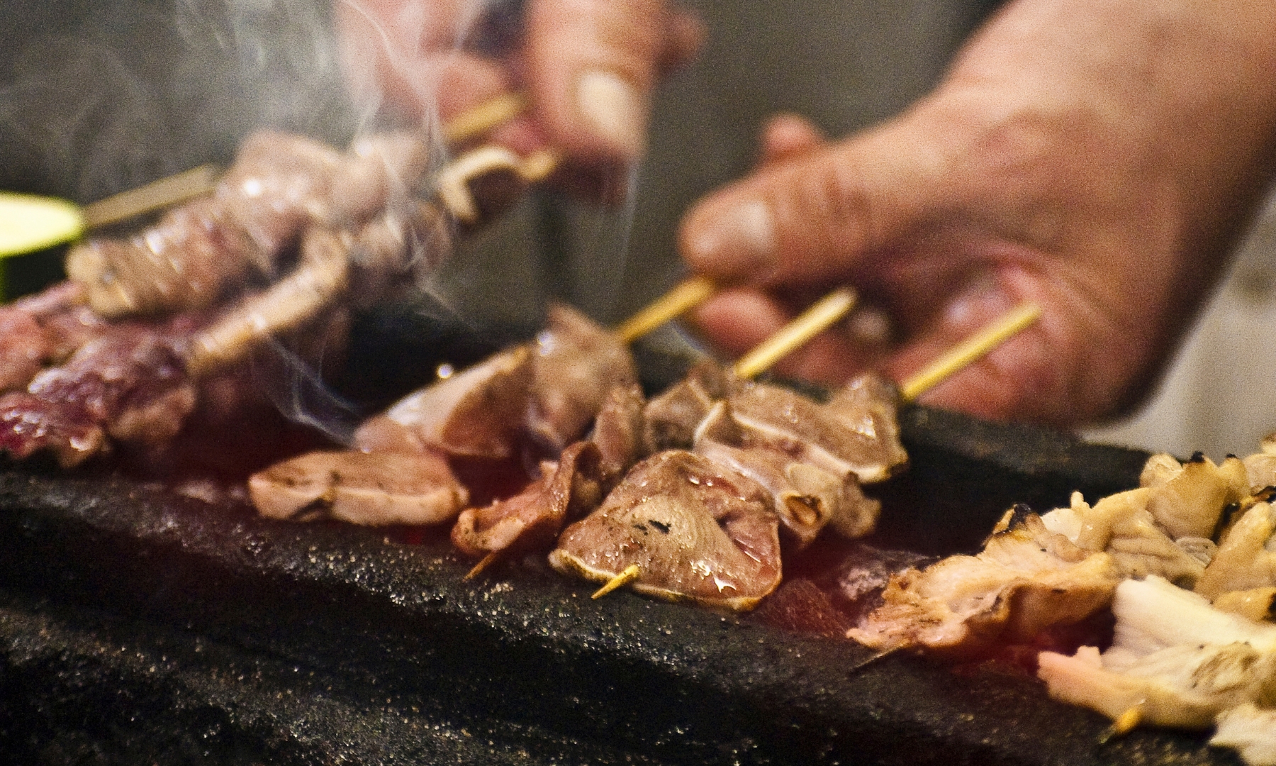 Delicious grilled meat Memory Lane Shinjuku