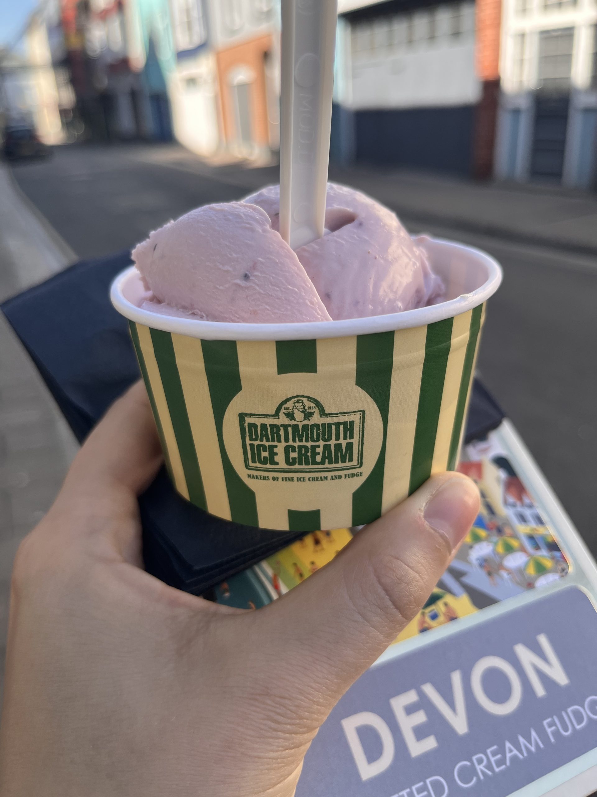 Delicious ice cream made with Devon cream