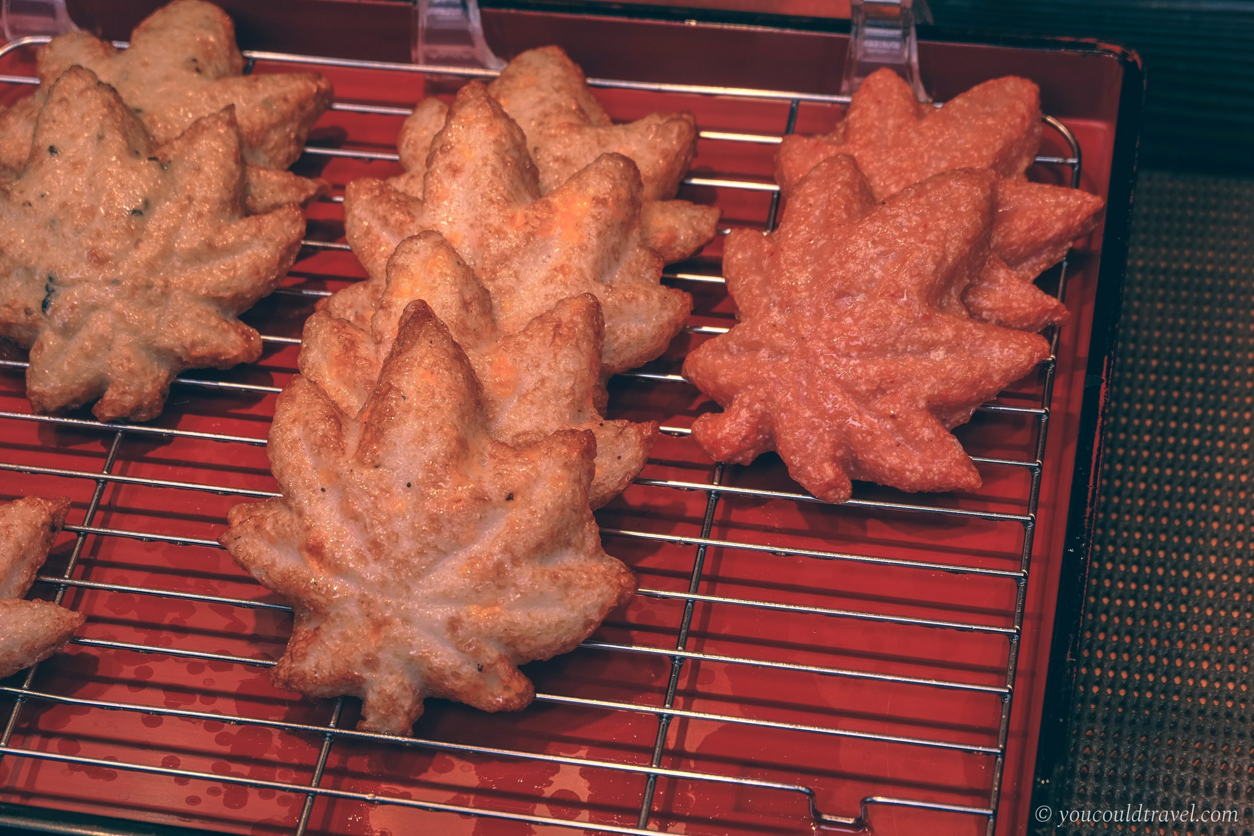 Delicious street food on Miyajima island