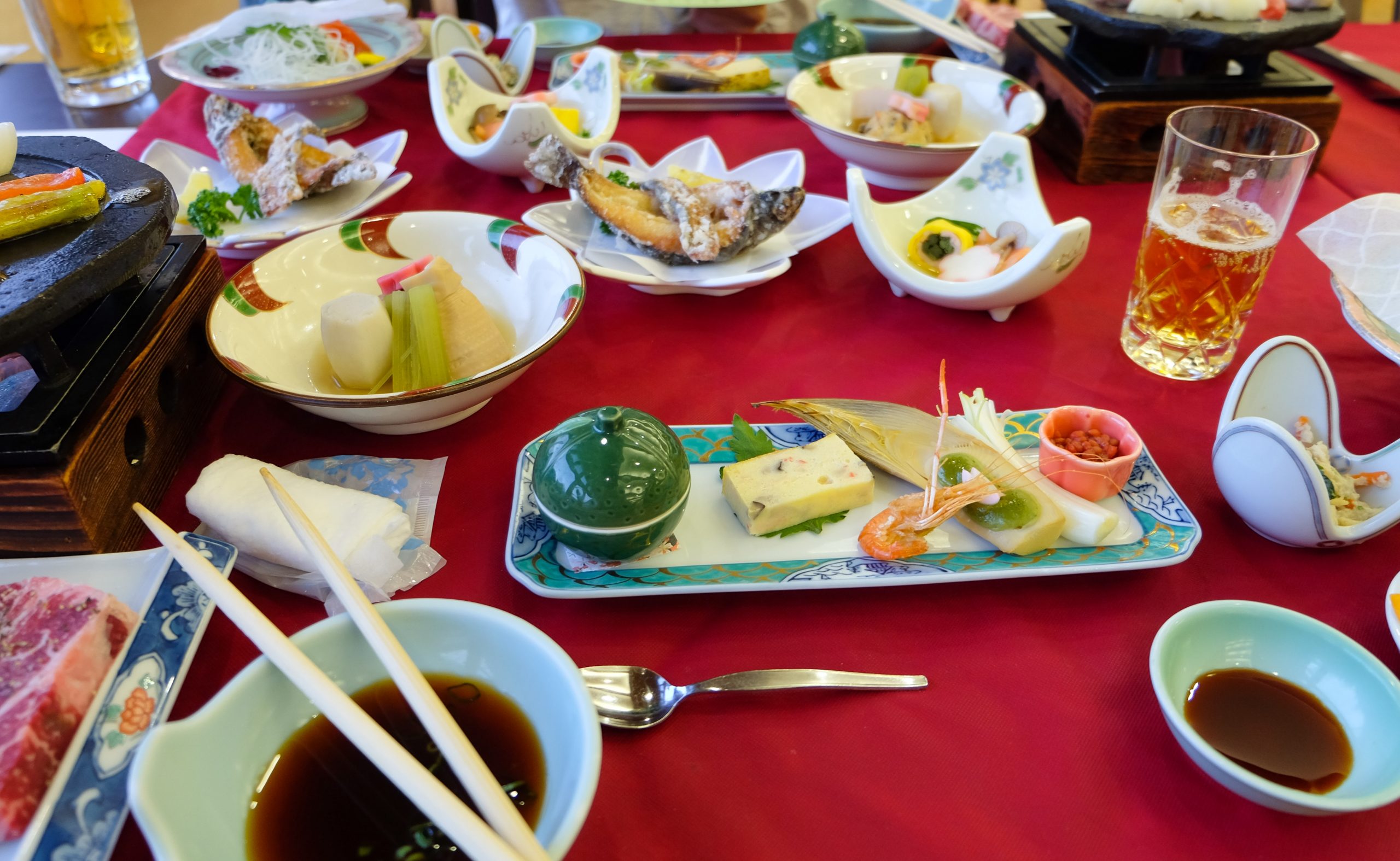 Dinner At Nikko Ryokan