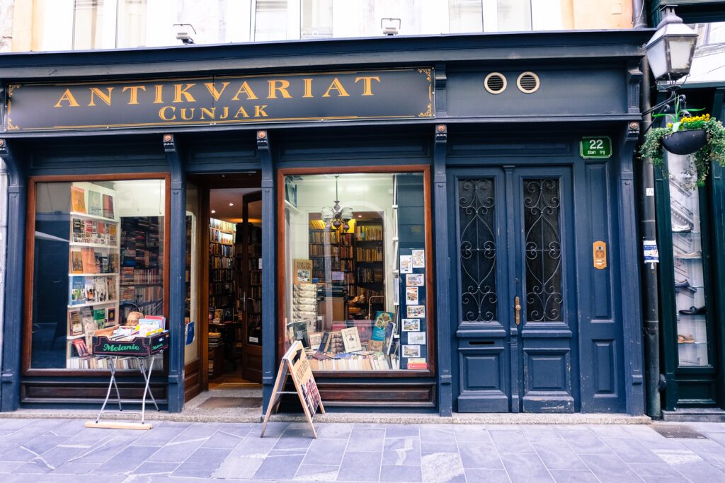 Book store in Ljubljana