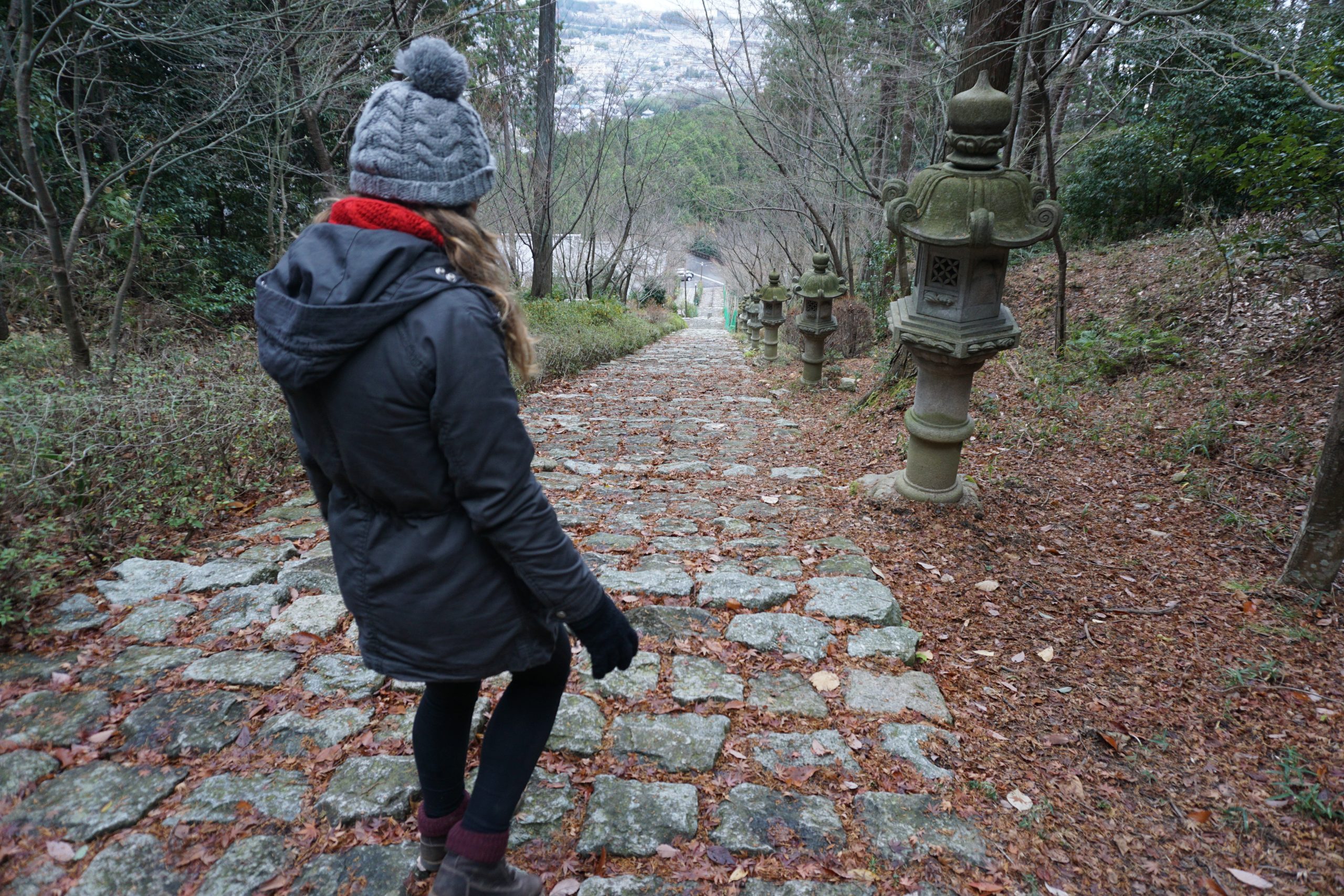 Dressed for February in Kyoto Dressed for February in Kyoto