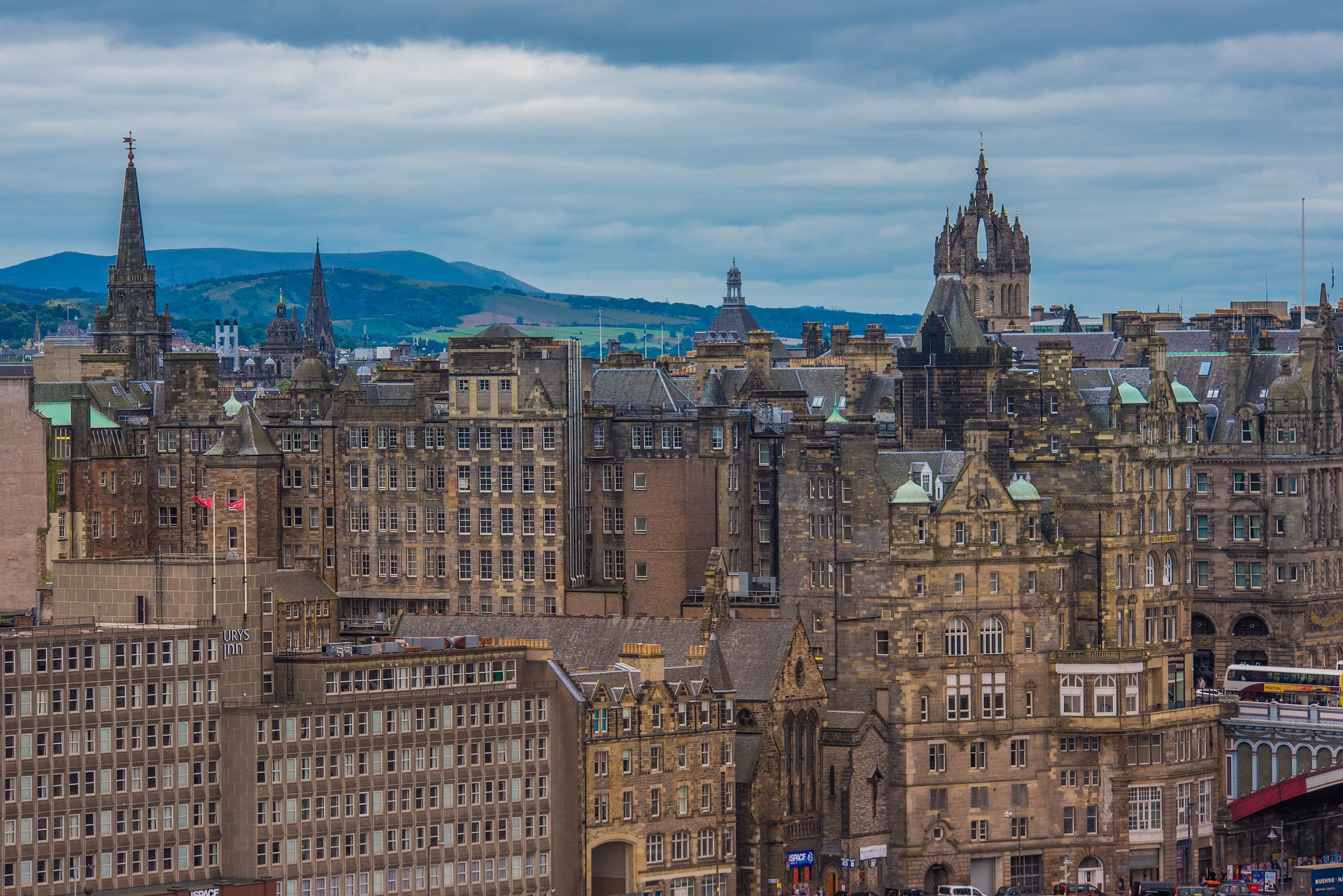 Edinburgh View Scotland
