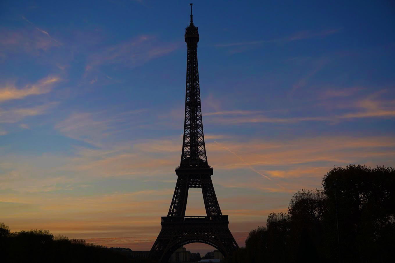 Eiffel Tower Twilight
