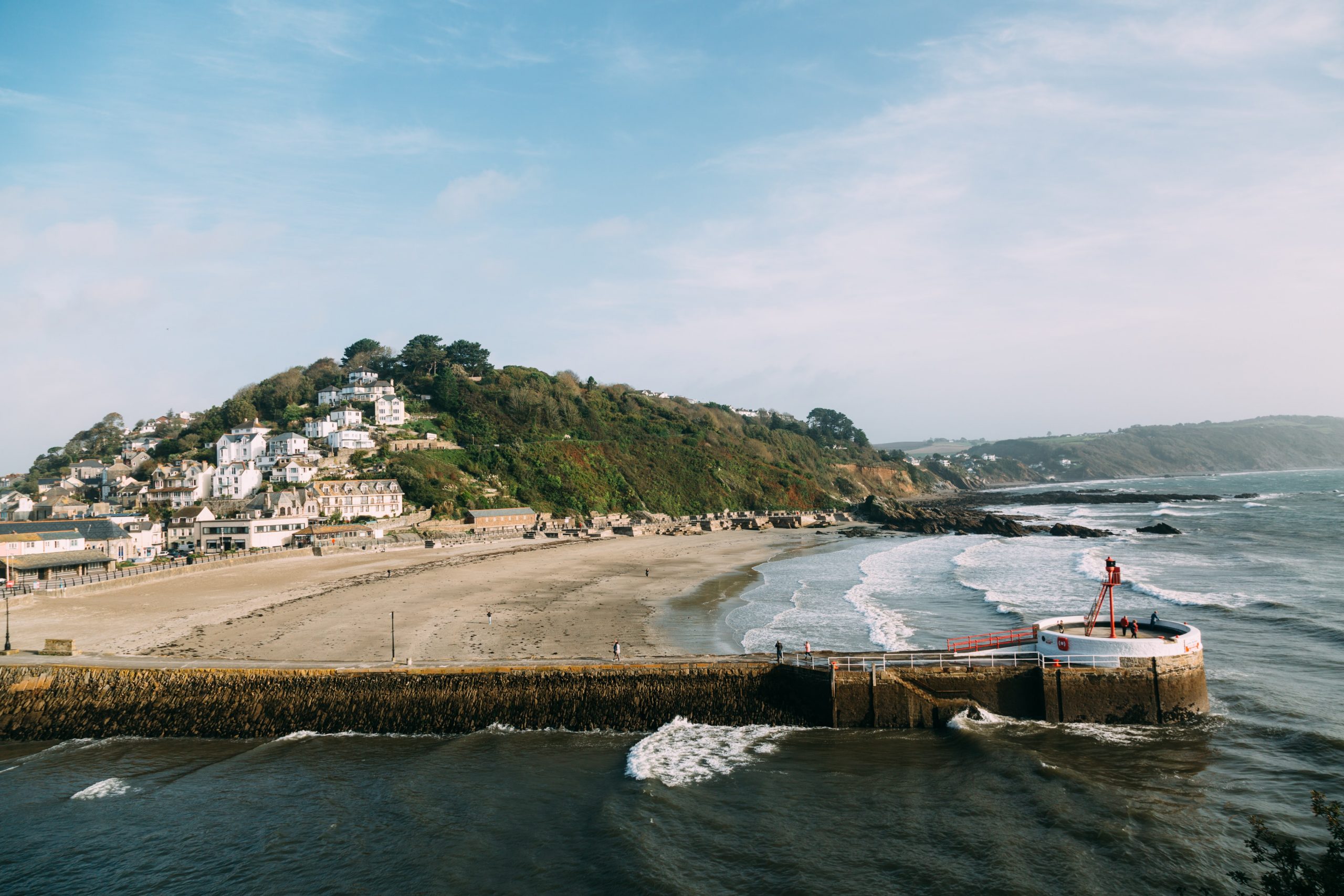 East Looe beach Cornwall