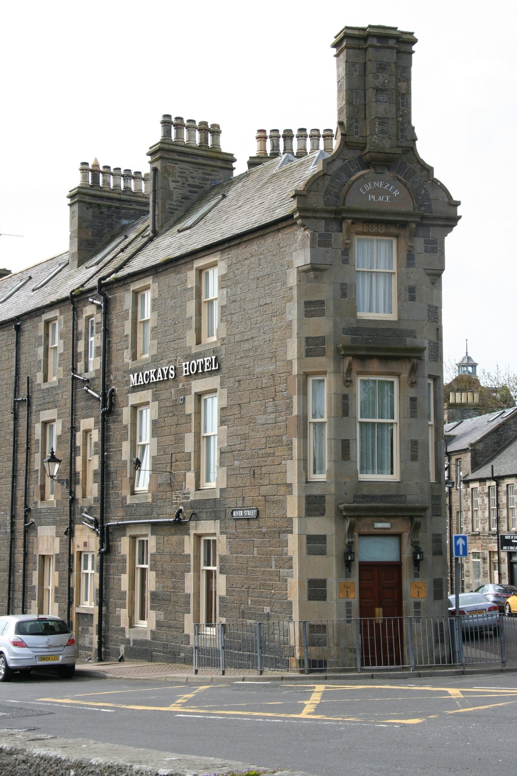 Ebenezer Place in Wick Scotland Ebenezer Place in Wick Scotland