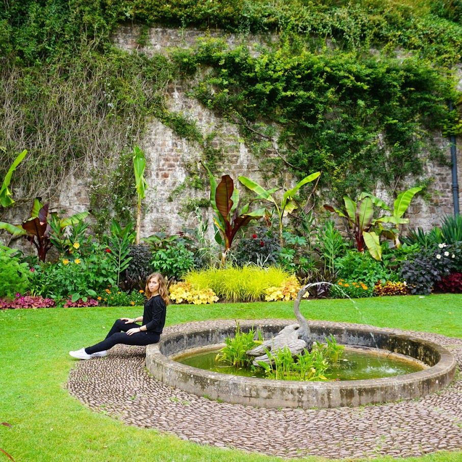 English Castle Dunster Gardens Cory