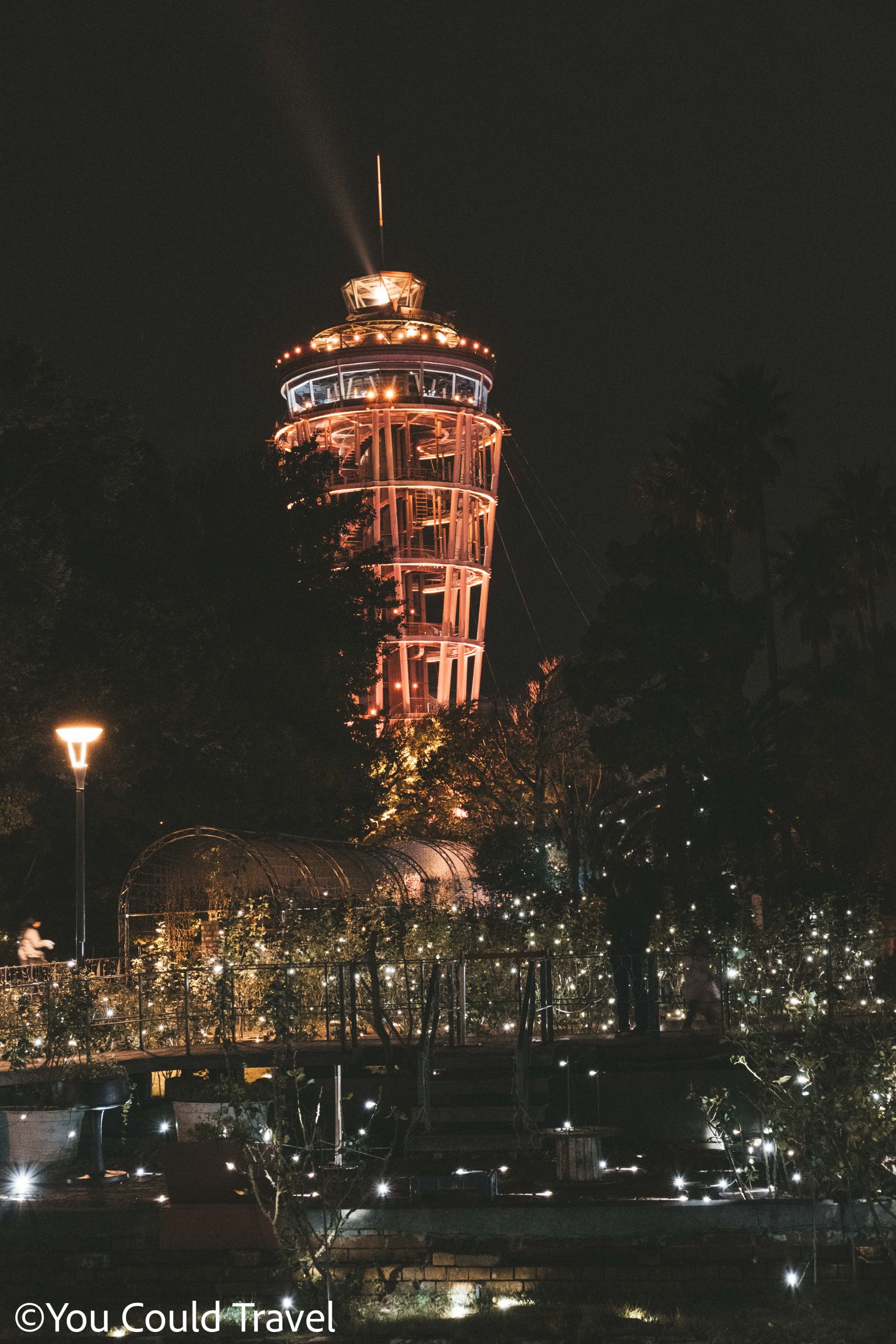 Enoshima sea candle in the winter