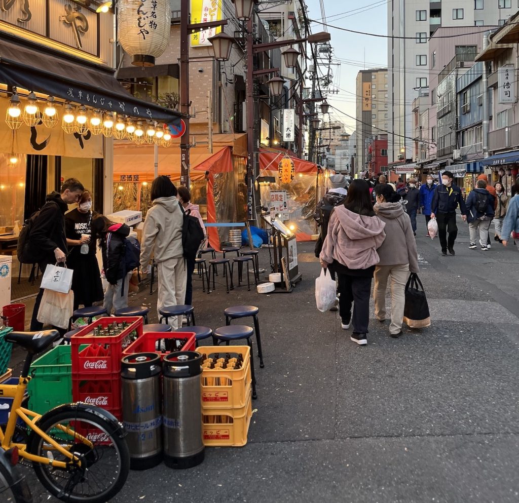 Exploring Hoppy Street in Tokyo