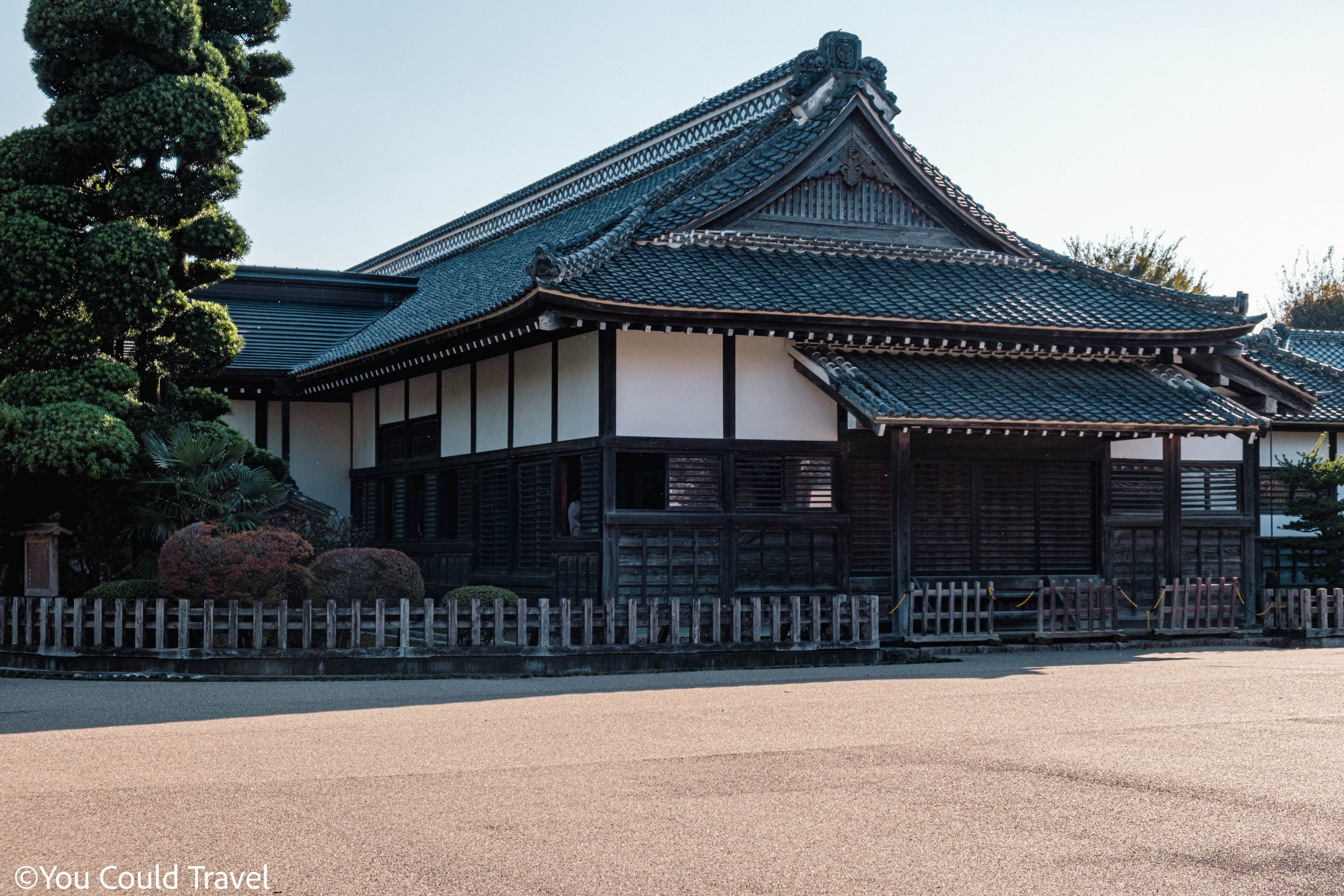 Exterior of Kawagoe Castle Honmaru Palace