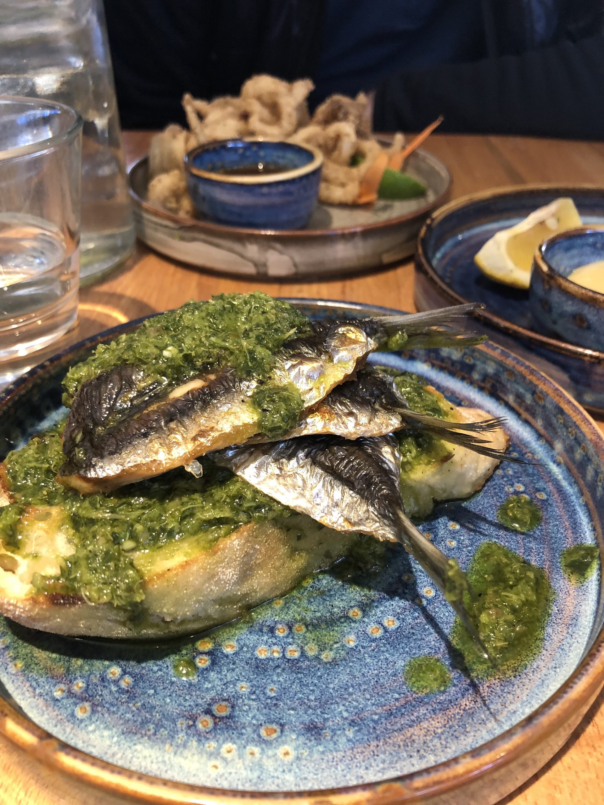 Fantastic sardines in St Ives