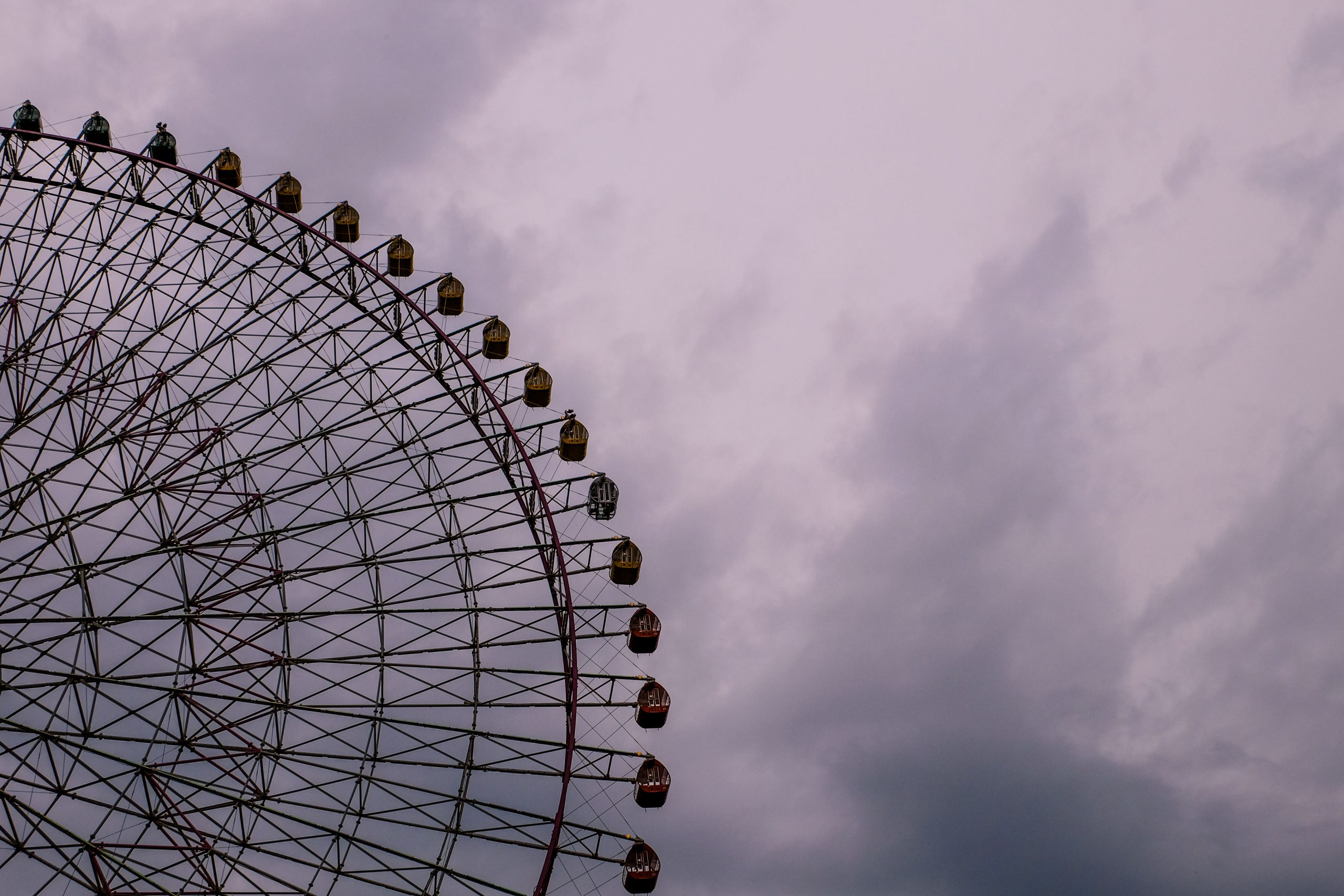 Ferris wheel osaka japan