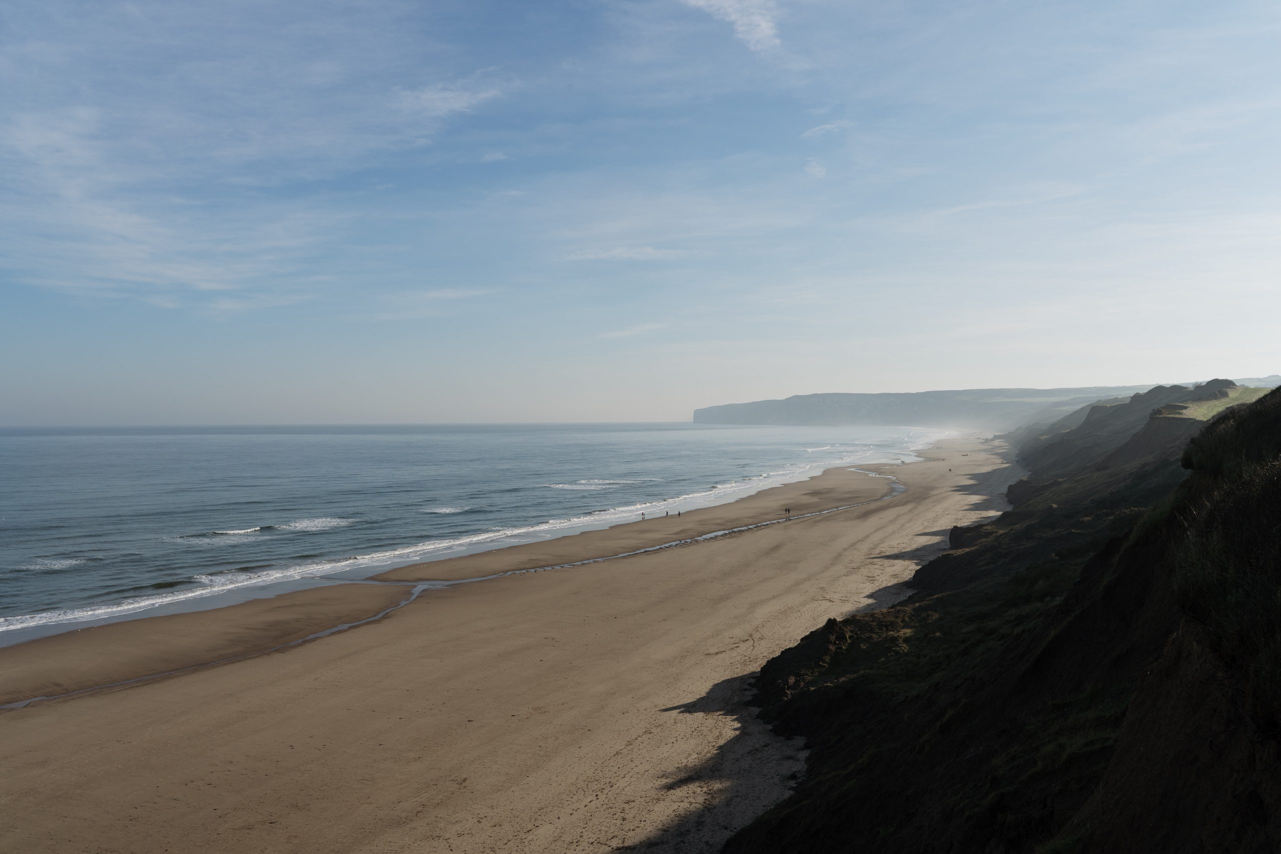 Filey beach looking stunning in the summer