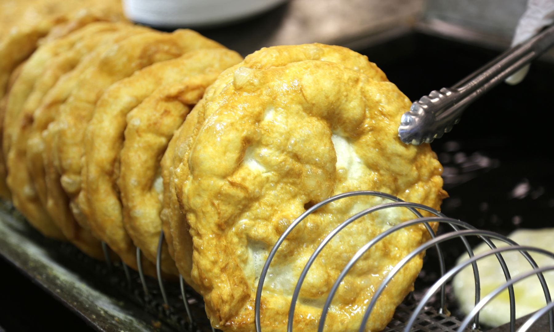 Freshly Fried Langos Freshly Fried Langos