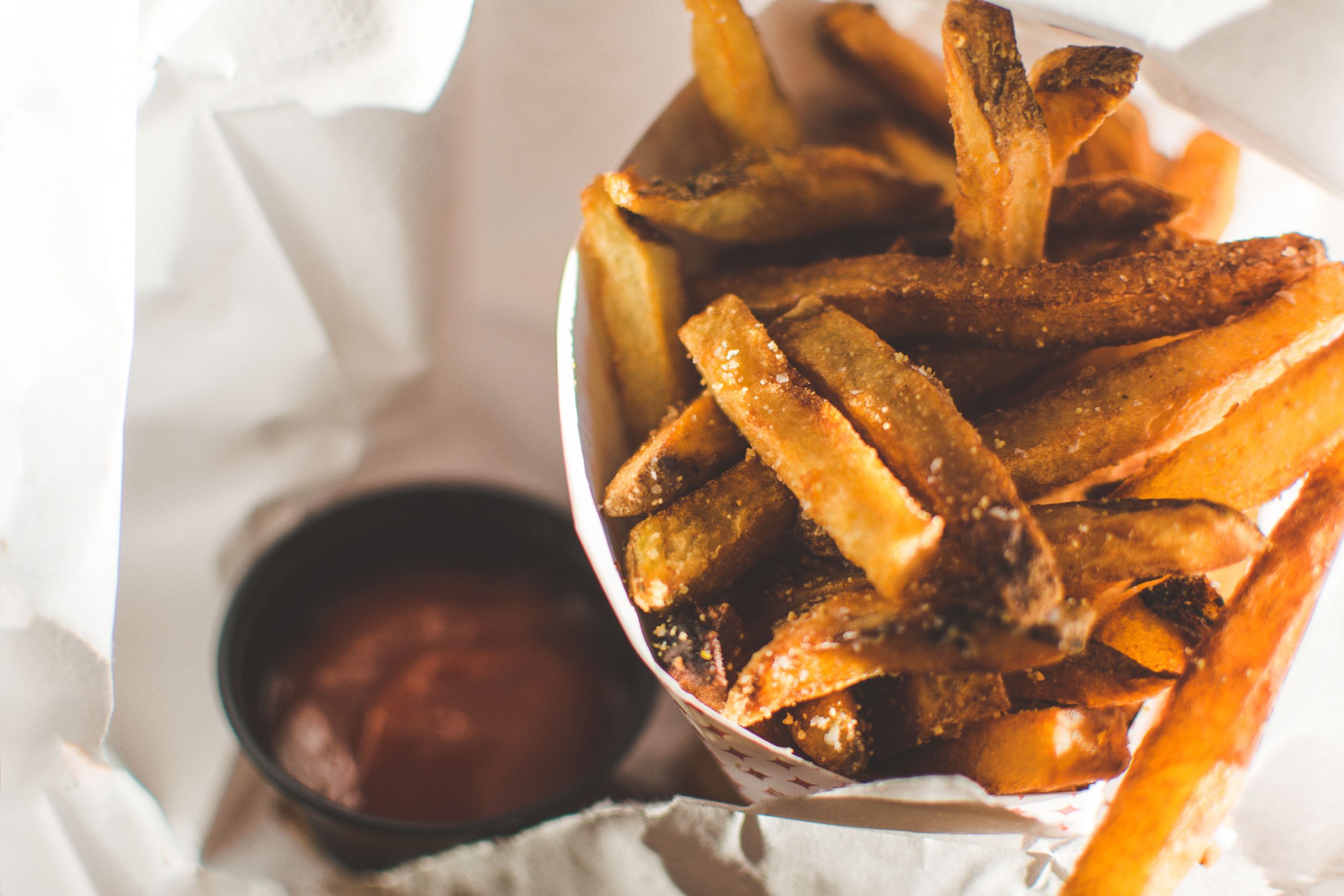 Fried chips in mamaia