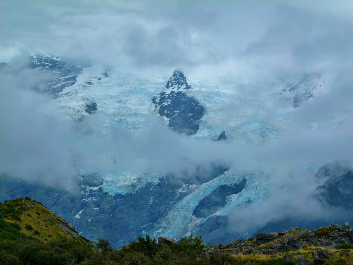 Glacier Clouds Aoraki Glacier Clouds Aoraki