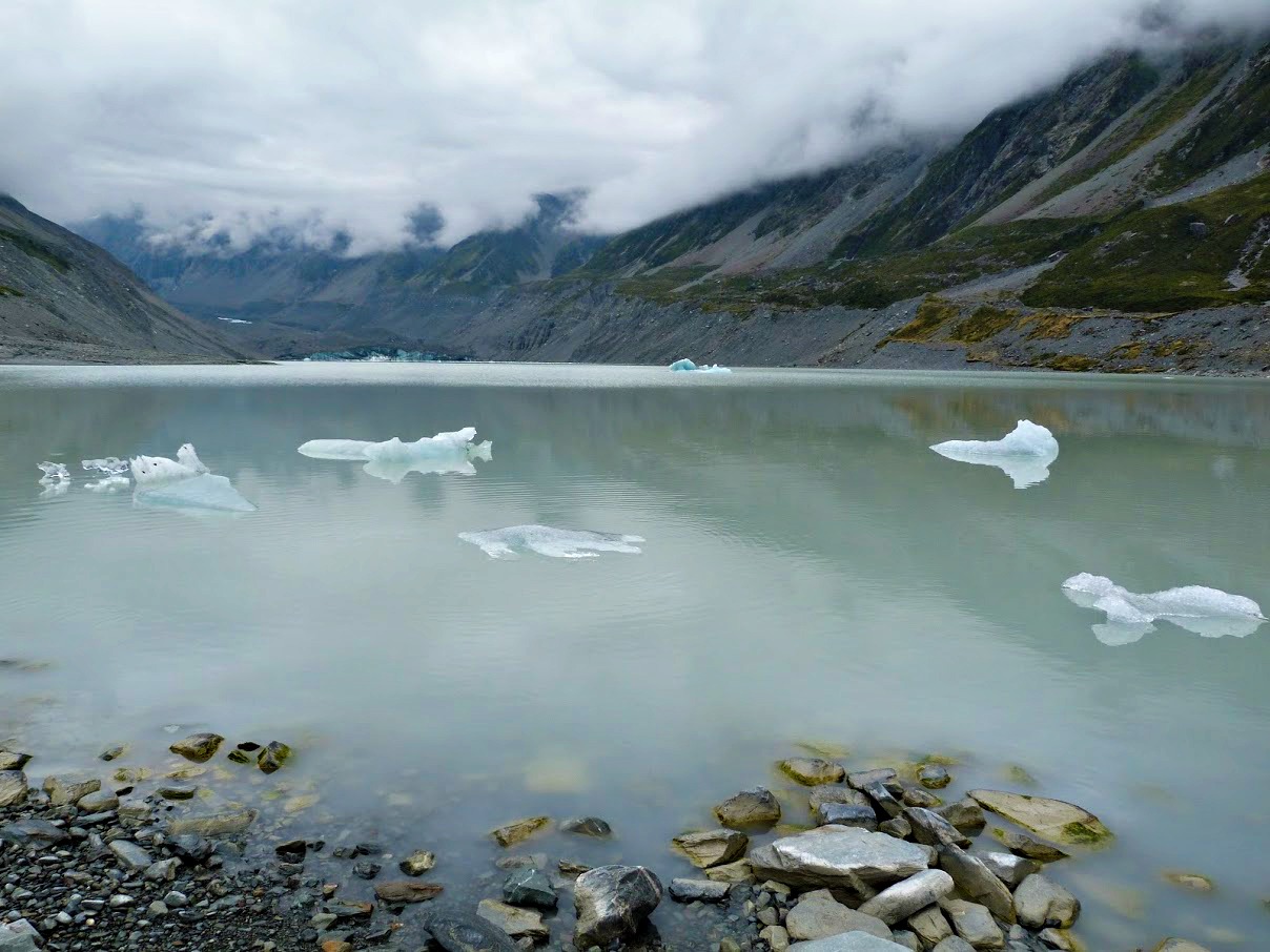 Glacier Lake Aoraki