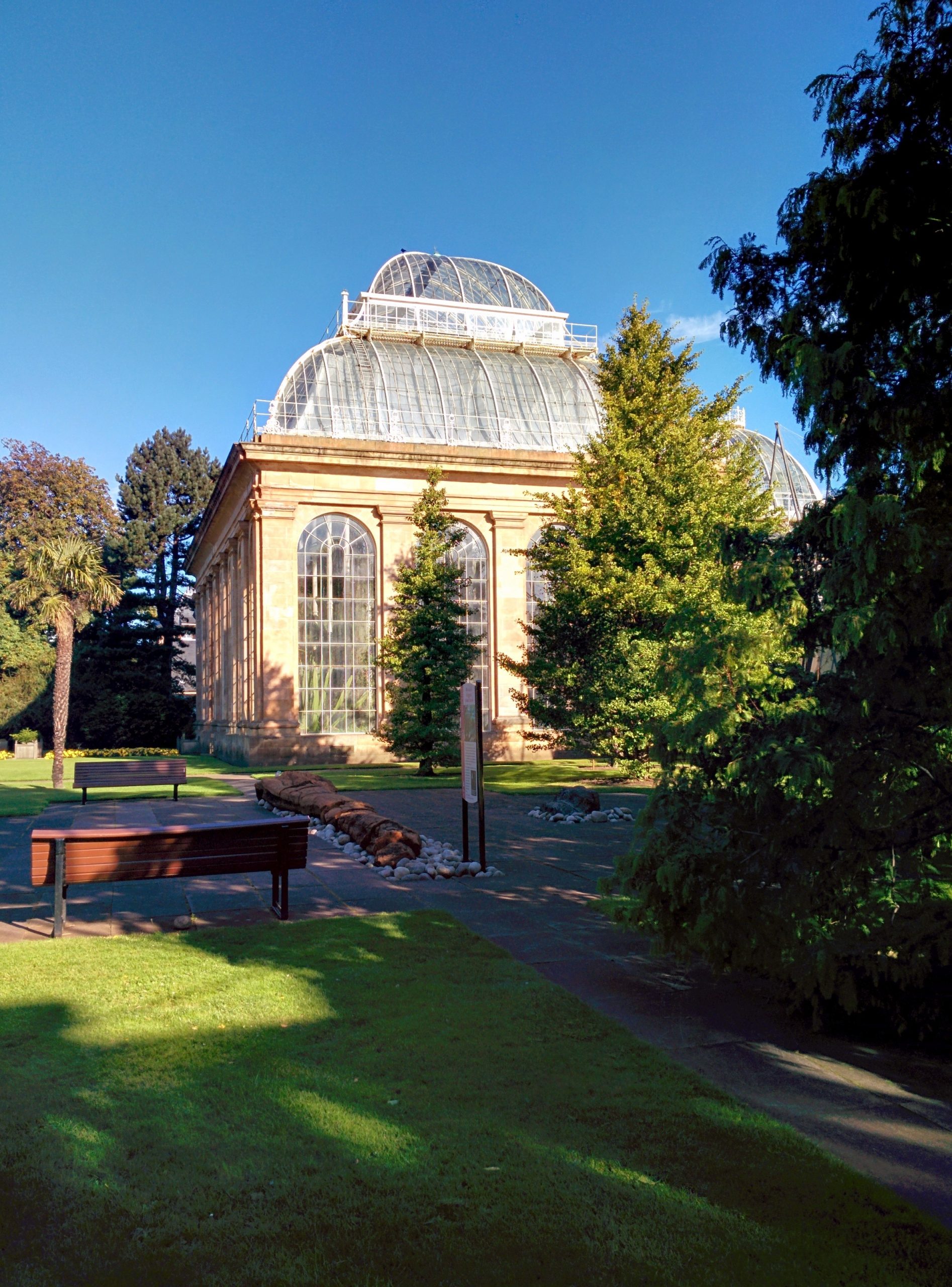 Glass House Edinburgh Botanic-Garden Glass House Edinburgh Botanic-Garden