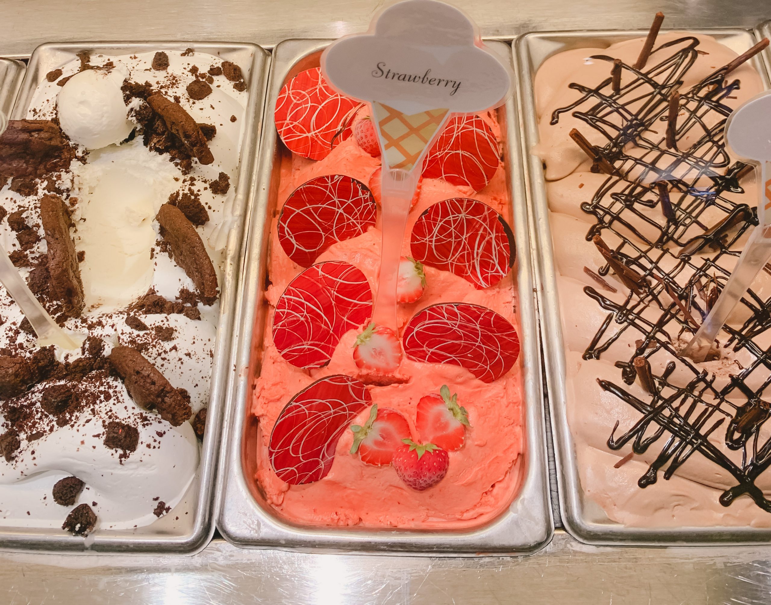 Authentic Italian gelato on Princess Cruises