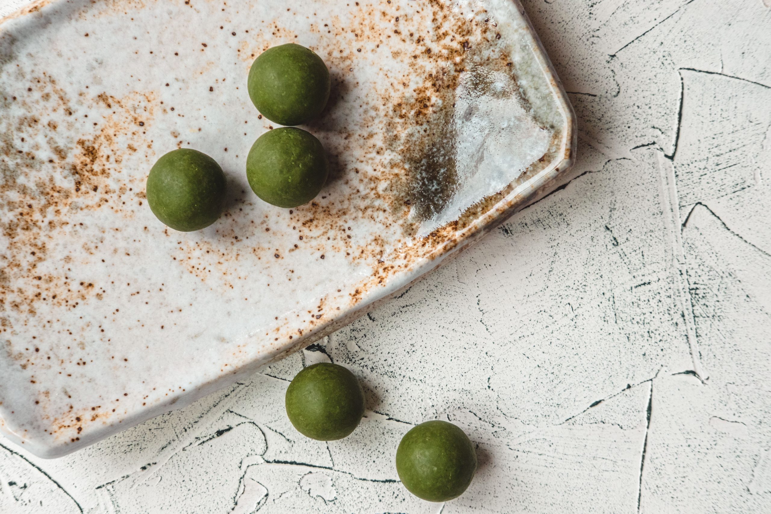 Ghana matcha balls from my Tokyo box Ghana matcha balls from my Tokyo box