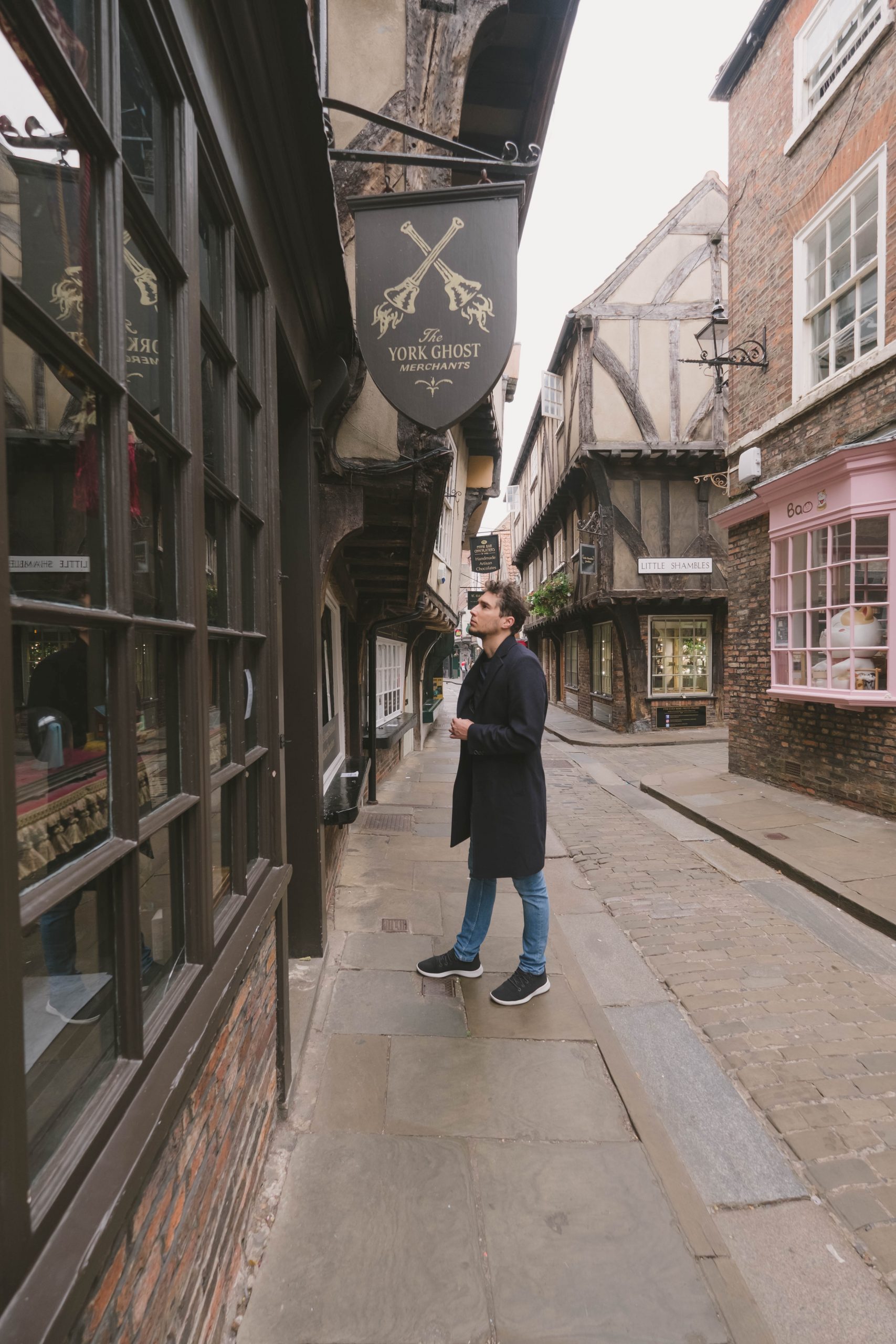 Ghost shop in York England