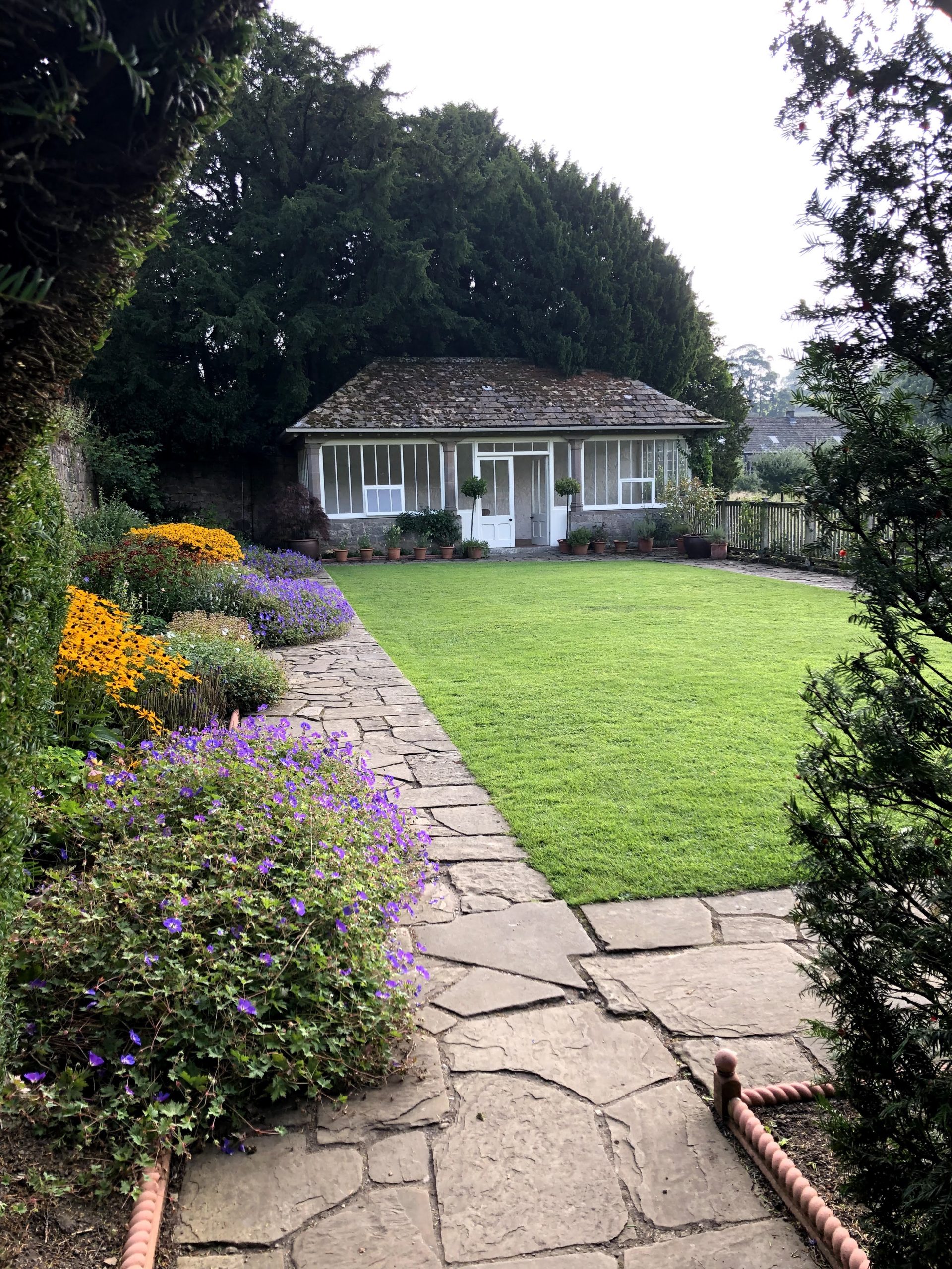 Glass house at the fountains abbey