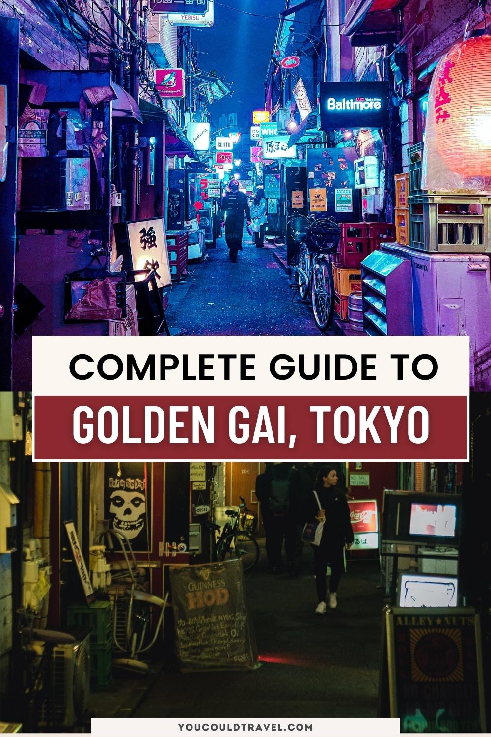 Golden Gai Guide Tokyo