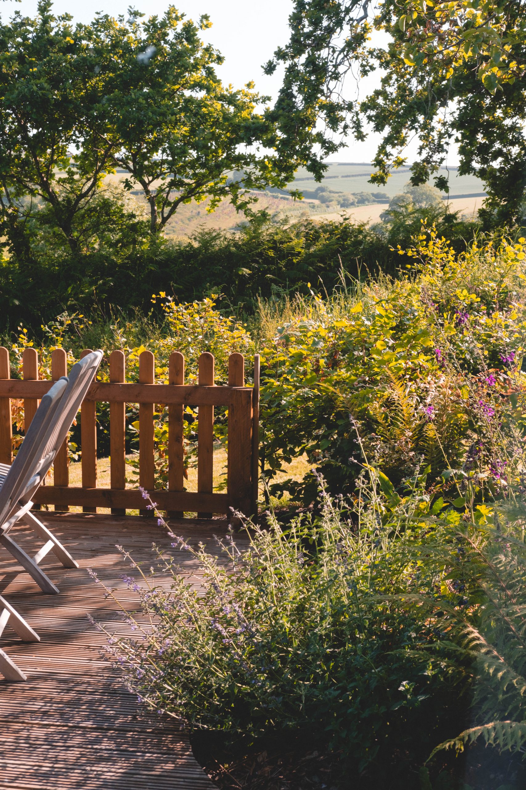 Gorgeous countryside at Bowden House in Devon