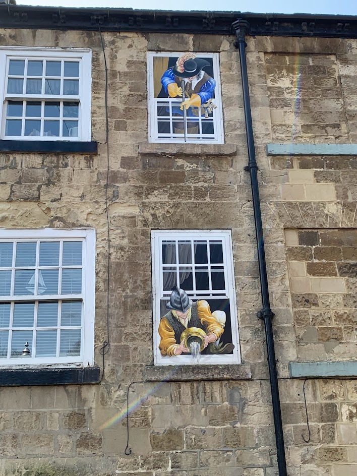 Gorgeous window trail in Knaresborough